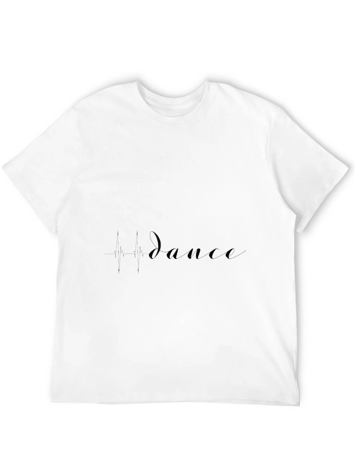 Black Dance Heartbeat Black T-Shirt view 12