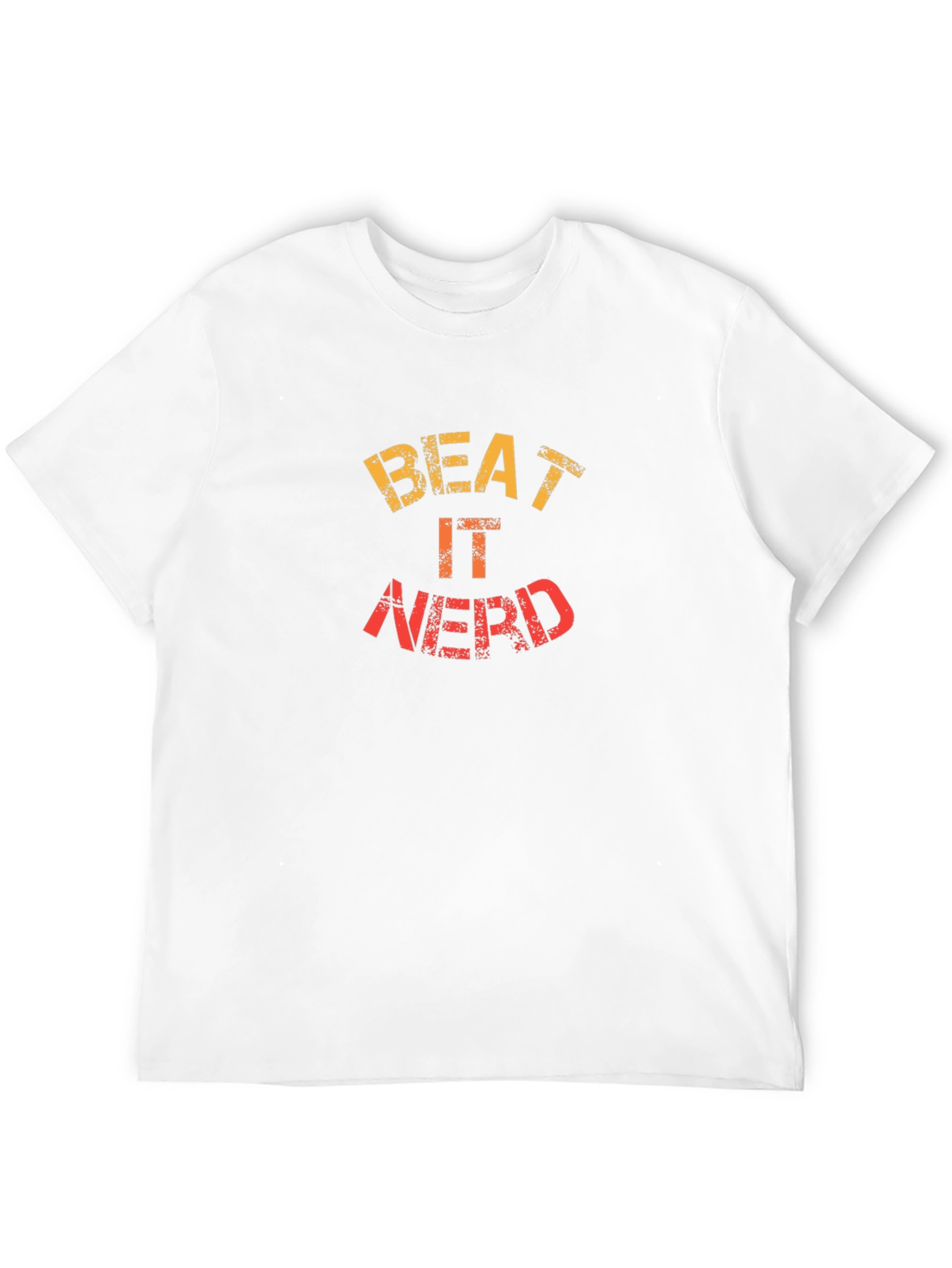 Black Beat It Nerd T-Shirt - Funny Graphic Tee view 12