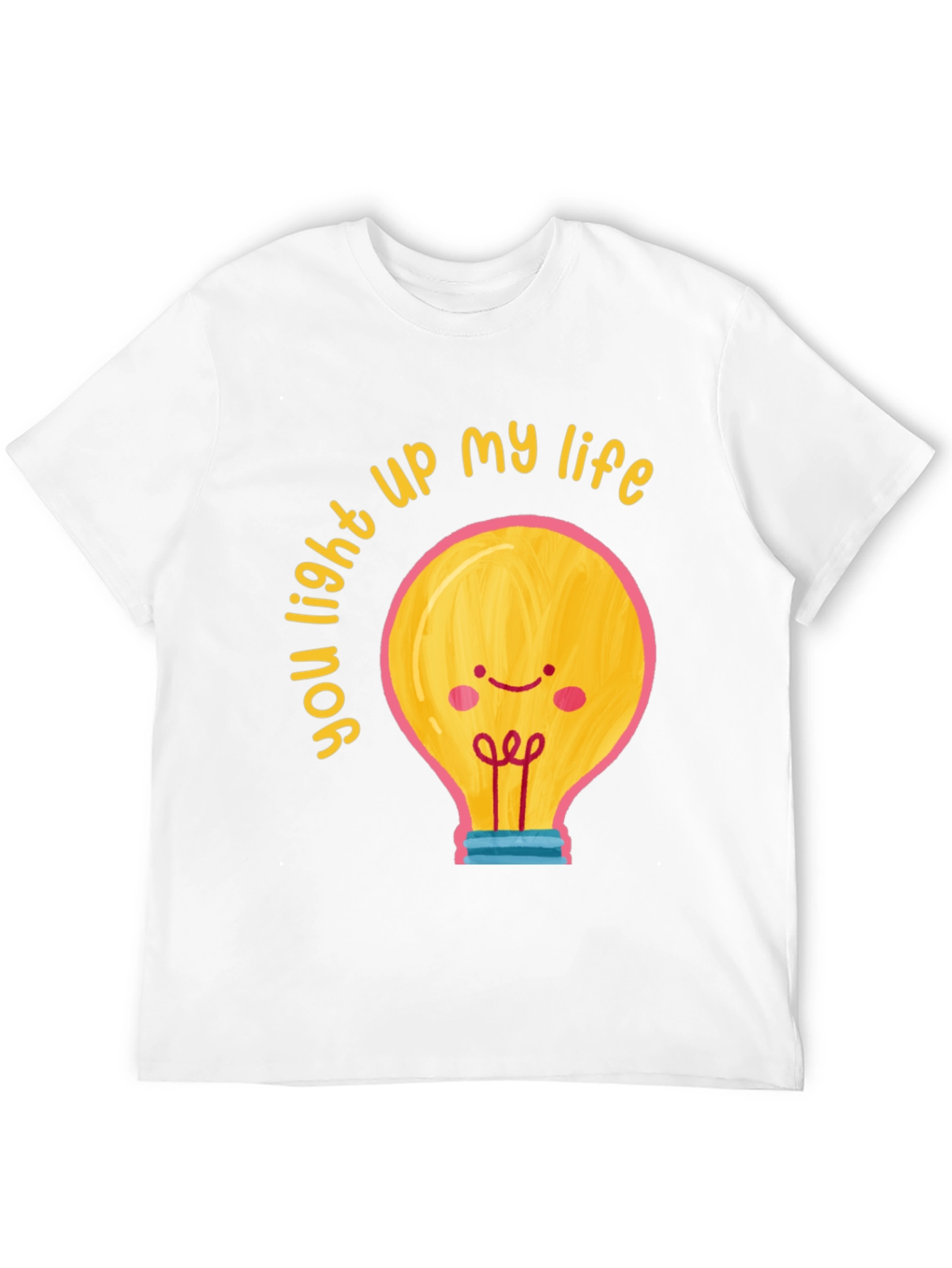 Black You Light Up My Life Graphic T-Shirt view 12