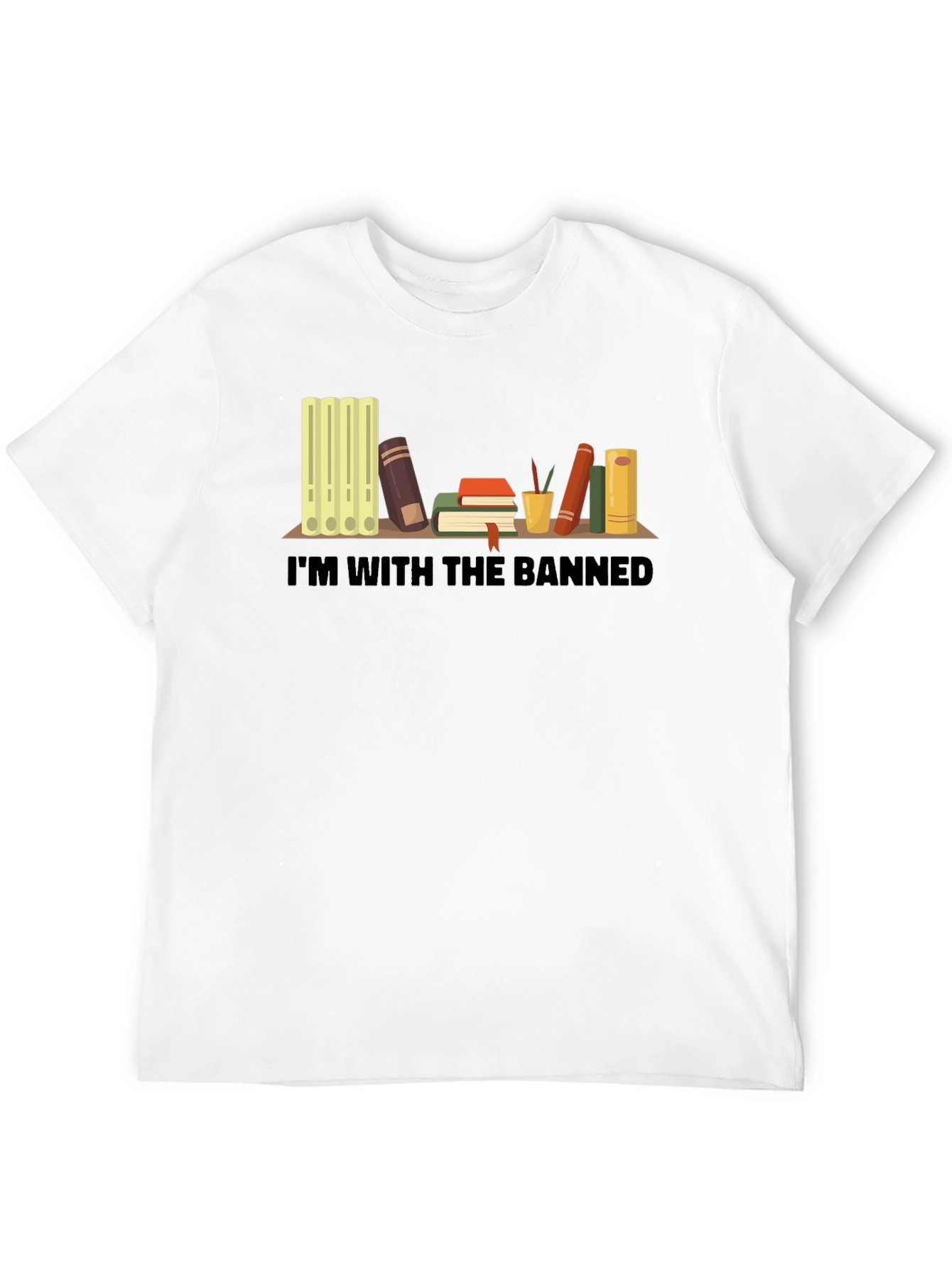 I'm With The Banned Books T-Shirt - 12