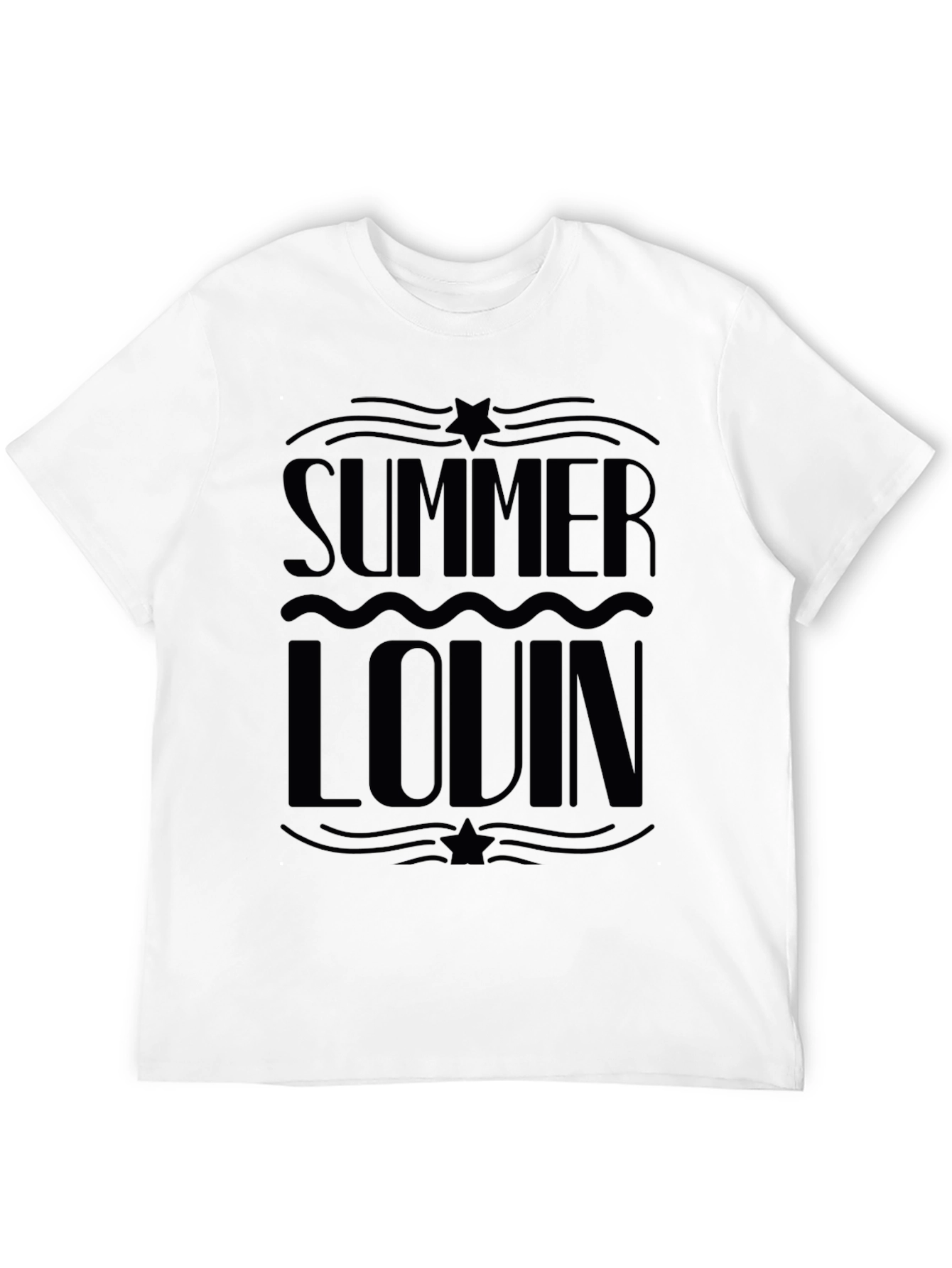 Black Summer Lovin' Black Graphic Tee view 12