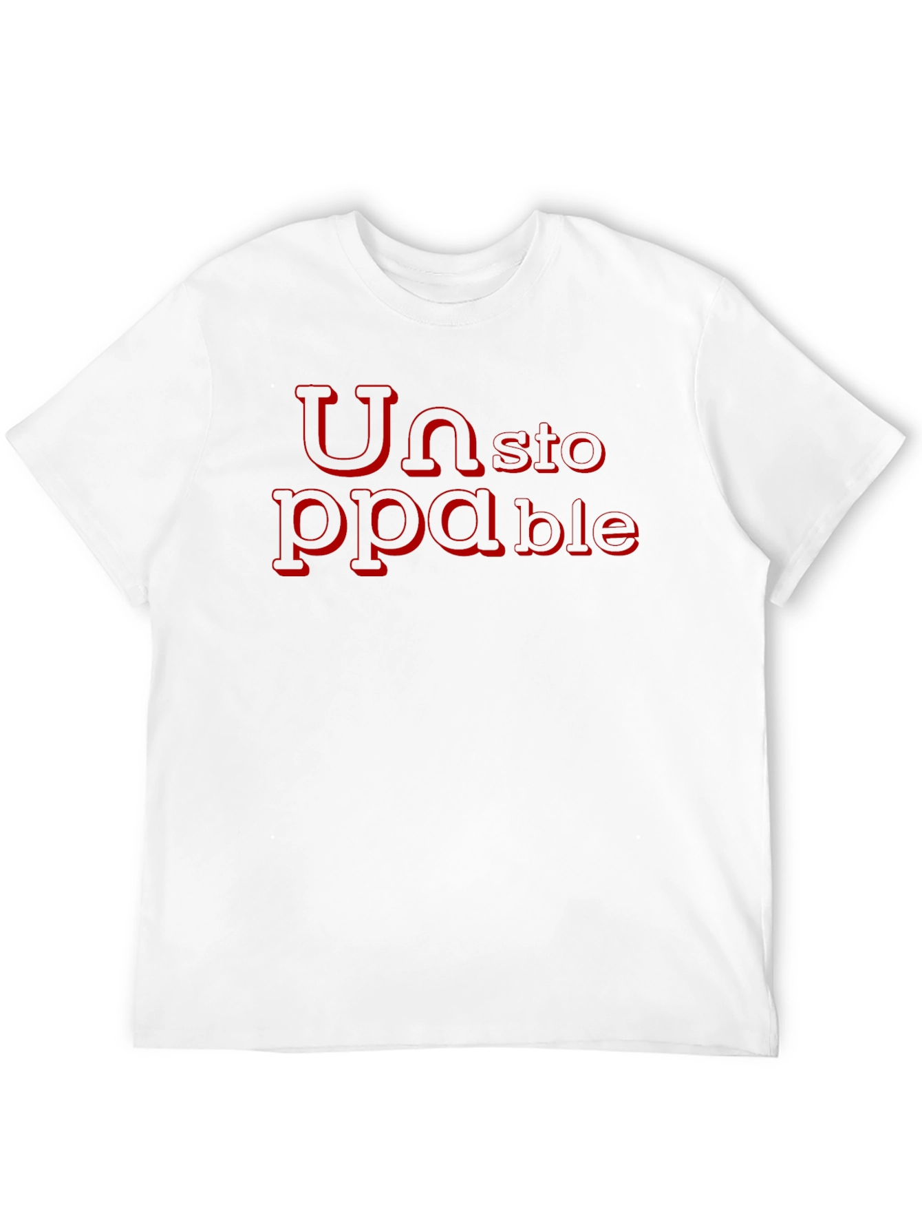 Black Unstoppable Graphic T-Shirt - Bold Statement Tee view 12