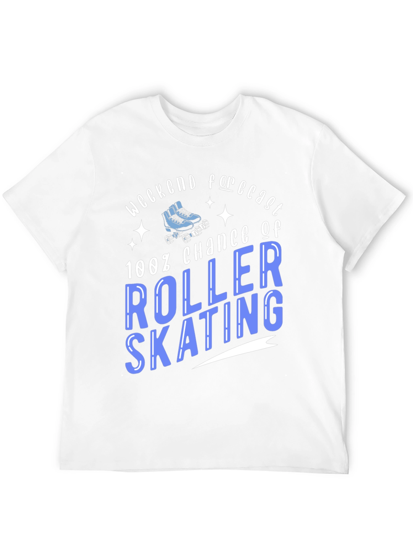 Roller Skating Weekend Forecast T-Shirt - 12