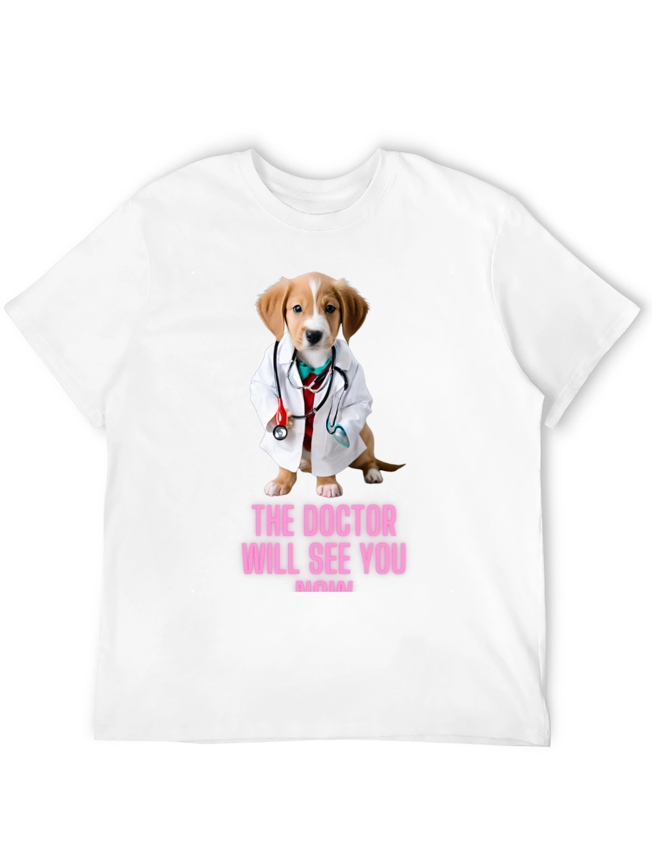 Doctor Dog T-Shirt - Cute and Humorous - 12
