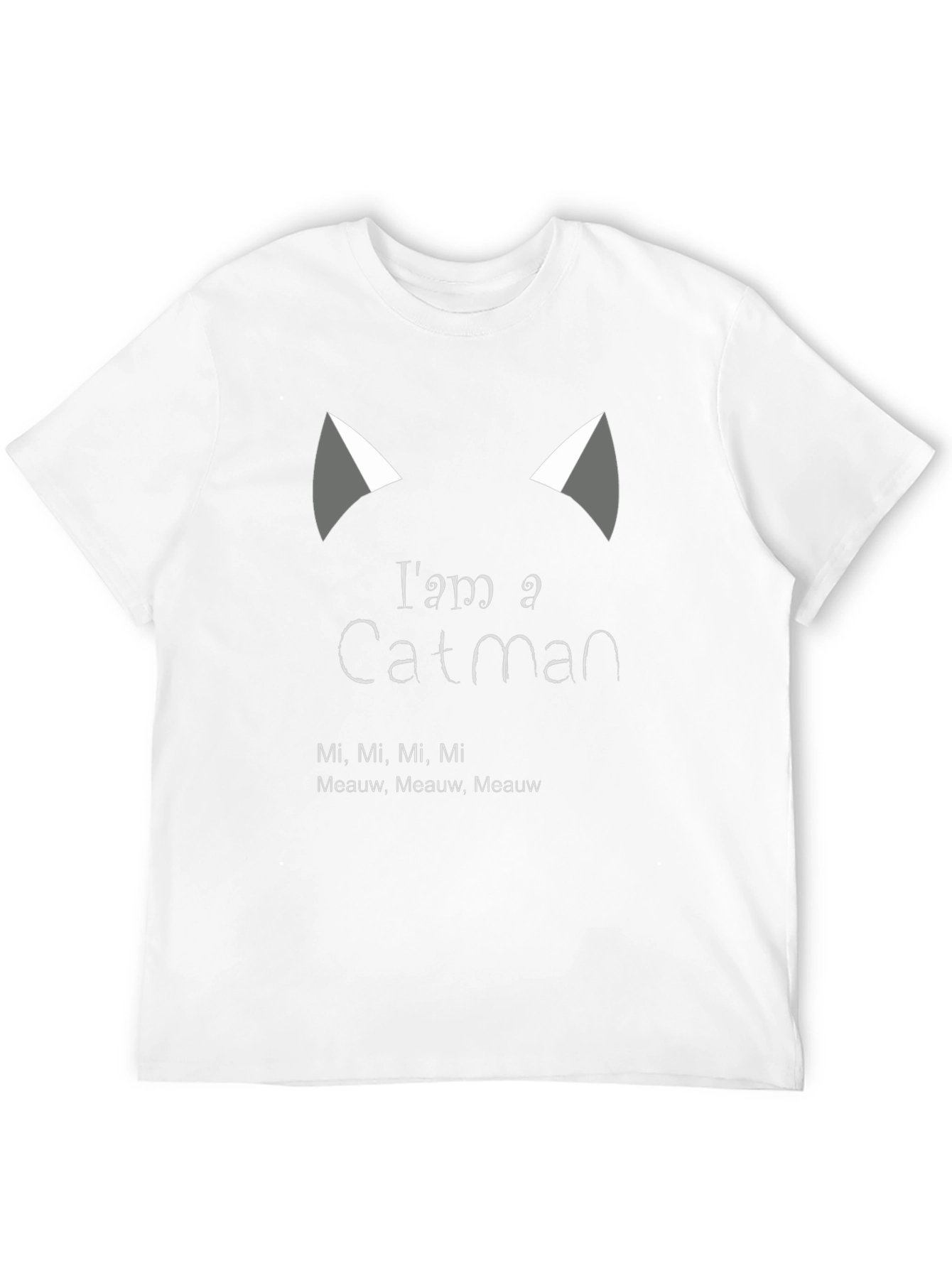 Black I'm a Catman T-Shirt - Funny Cat Lover Tee view 12