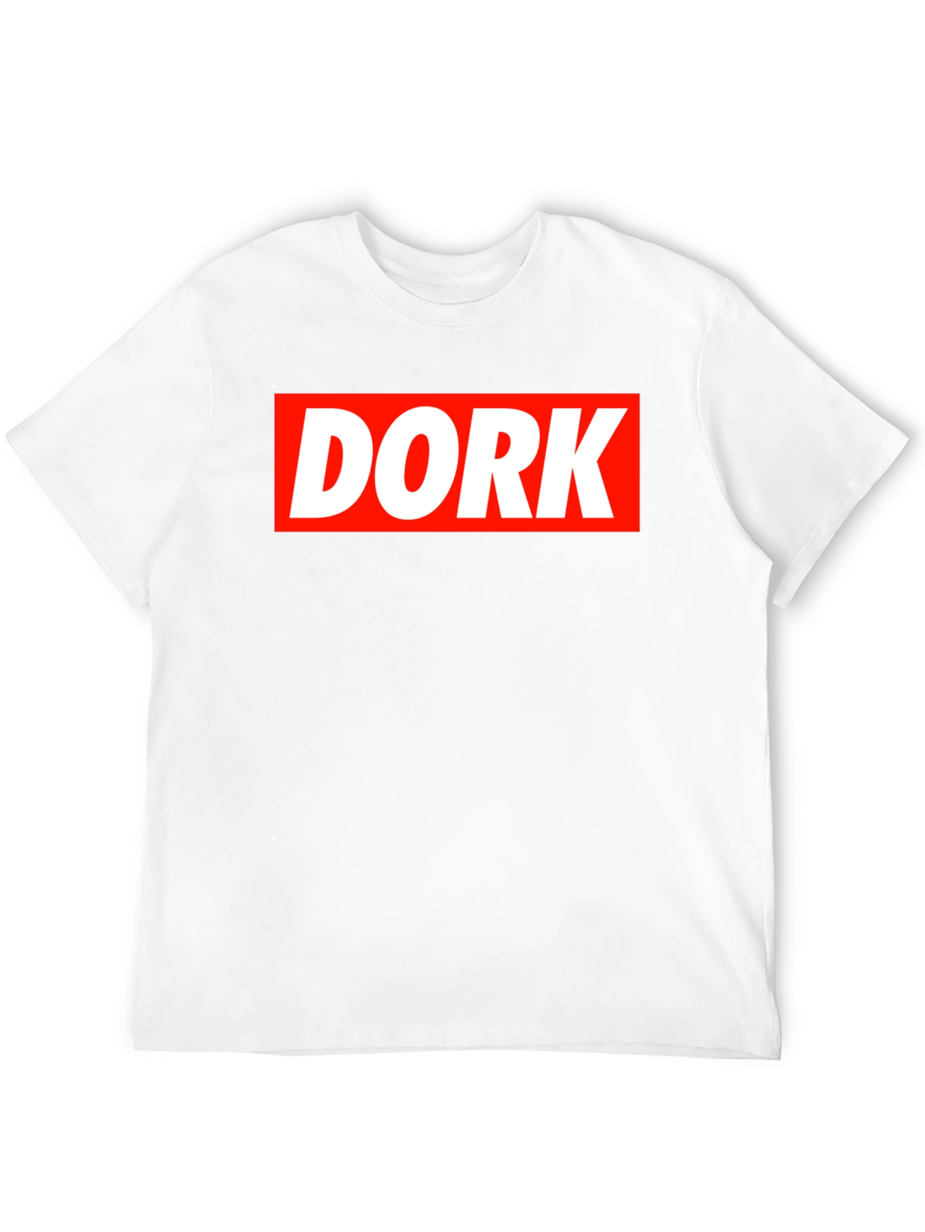 Black DORK Graphic Tee - Bold Statement Shirt view 12