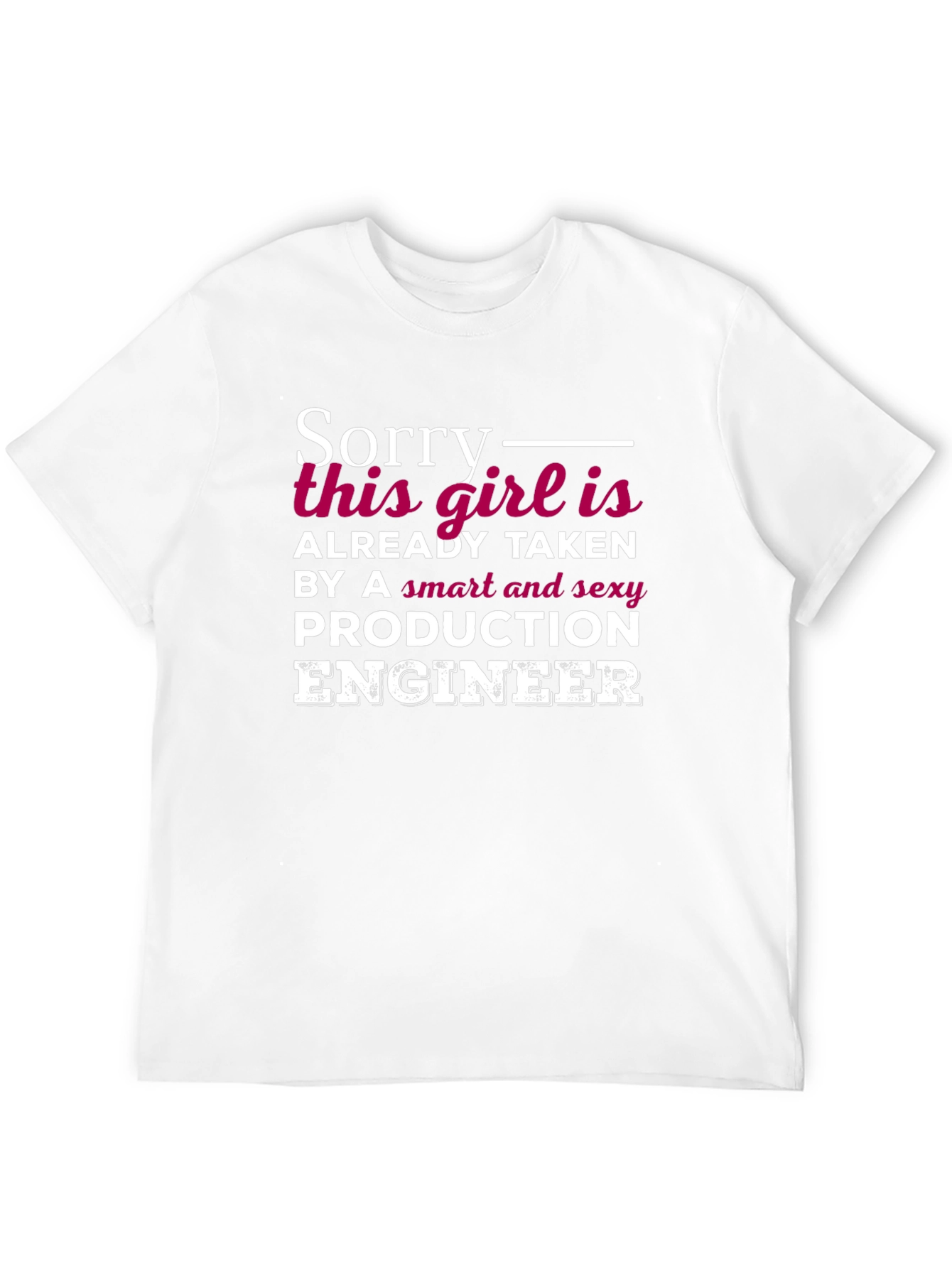 Black Production Engineer Girlfriend Tee view 12