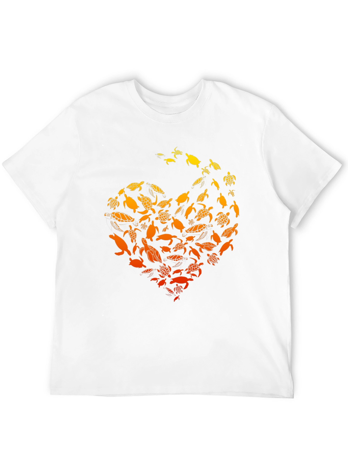 Black Turtle Love Graphic T-Shirt - Black view 12