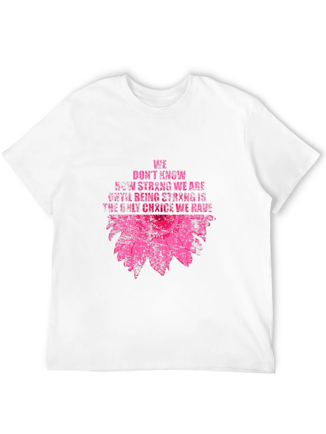 Black Inspirational Sunflower Graphic T-Shirt - Black view 12