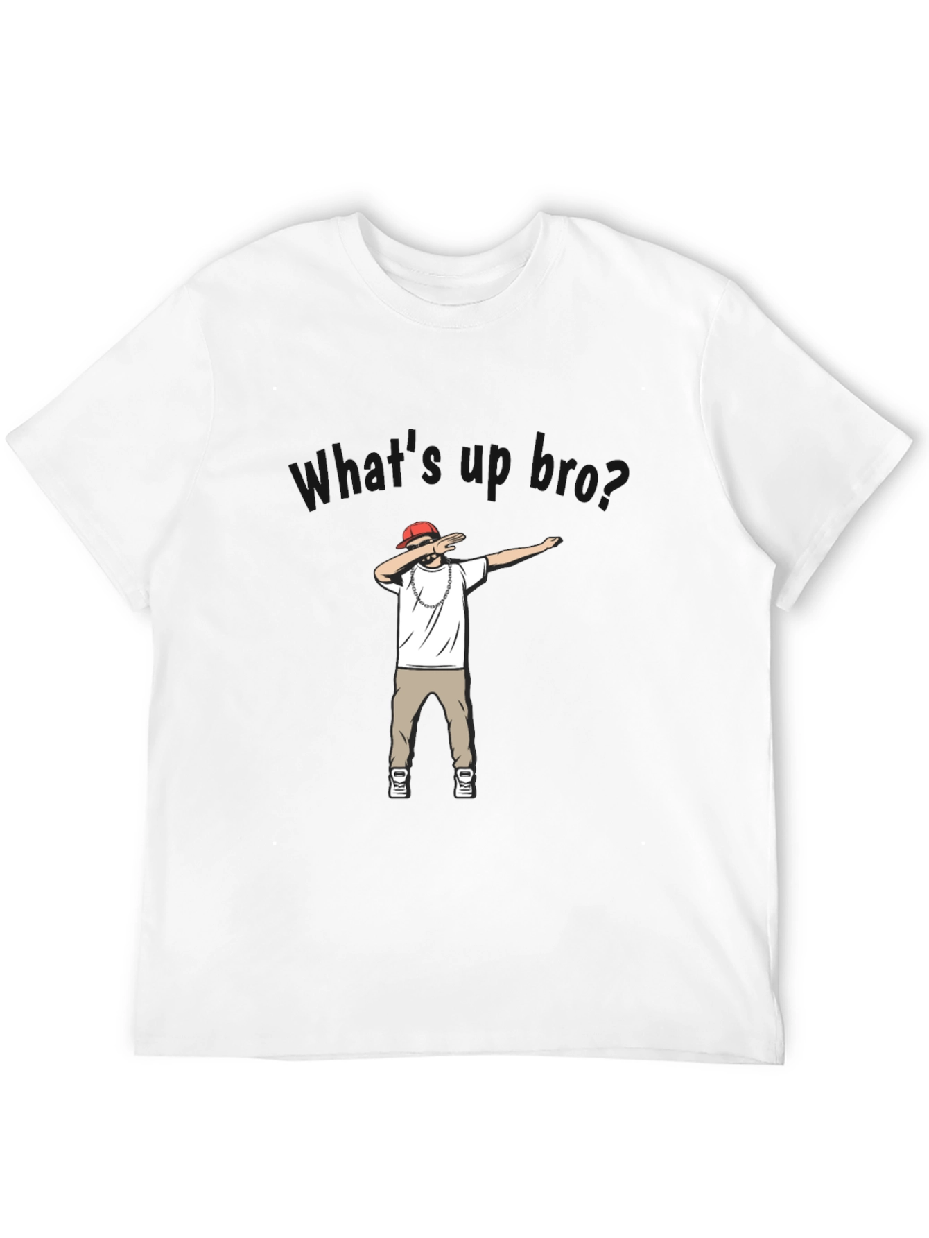 Black Dabbing Hip Hop Graphic Tee - Cool & Trendy! view 12