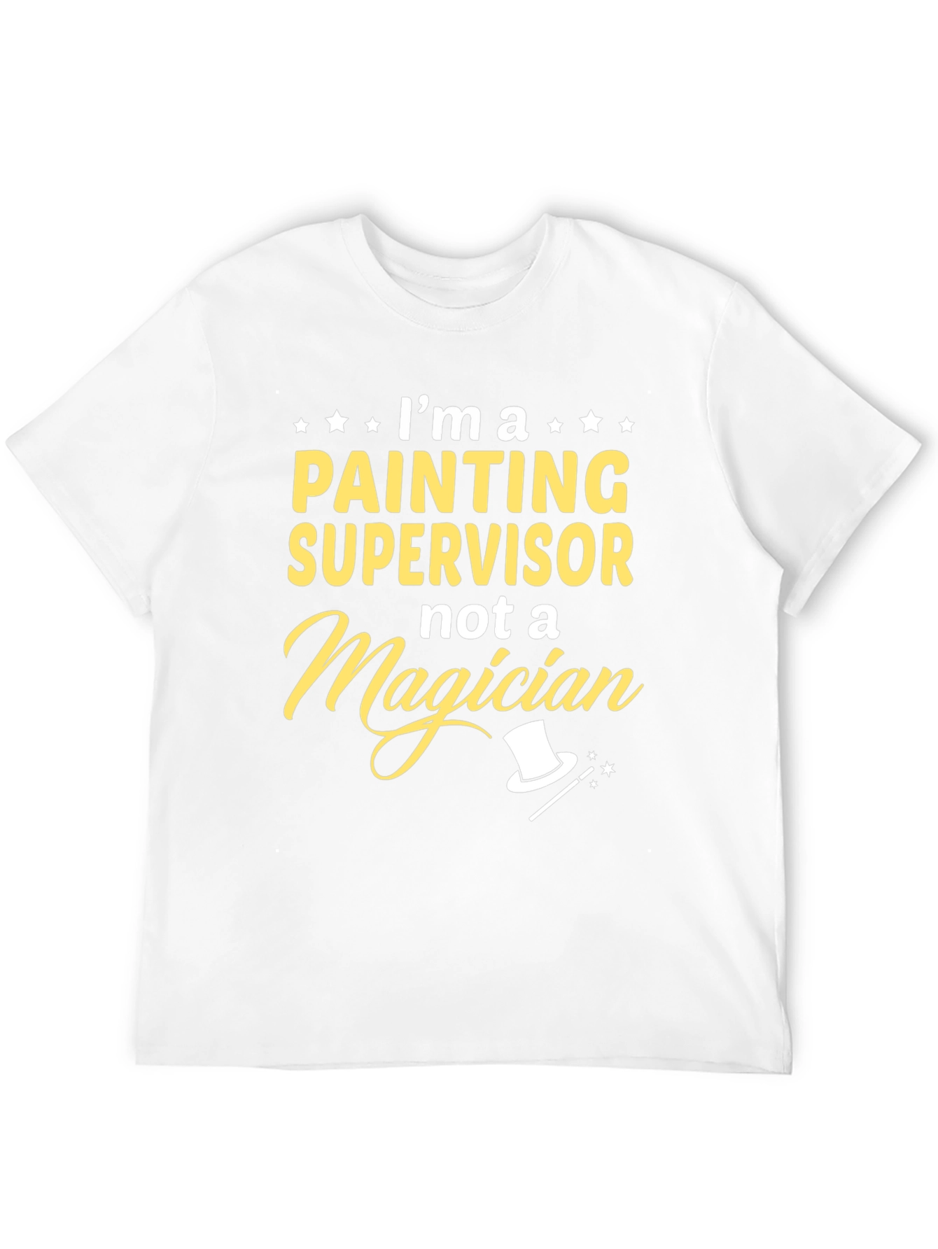 Black Painting Supervisor T-Shirt - Funny Painter Job Tee view 12