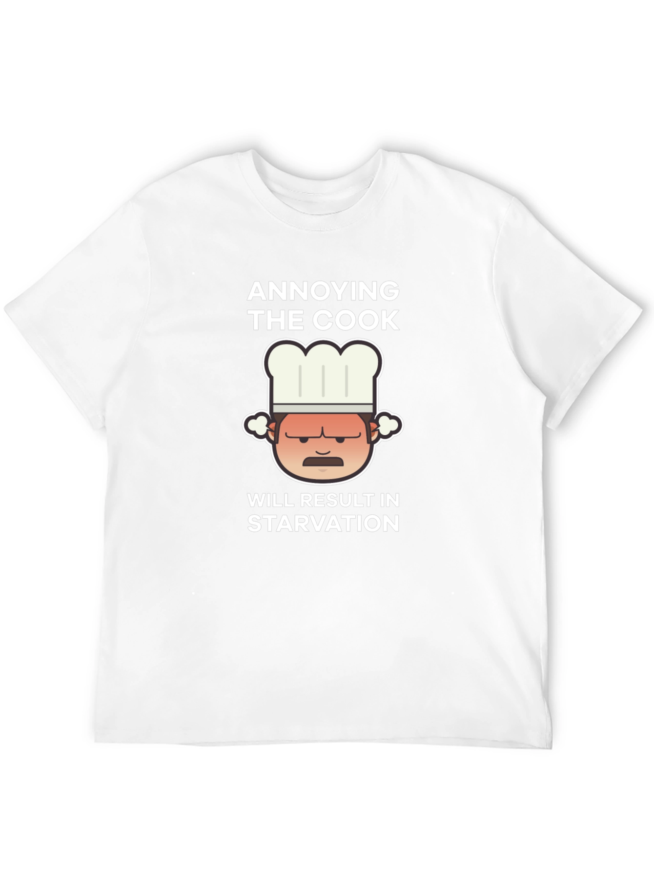 Black Annoying The Cook Graphic Tee - Funny Chef Shirt view 12
