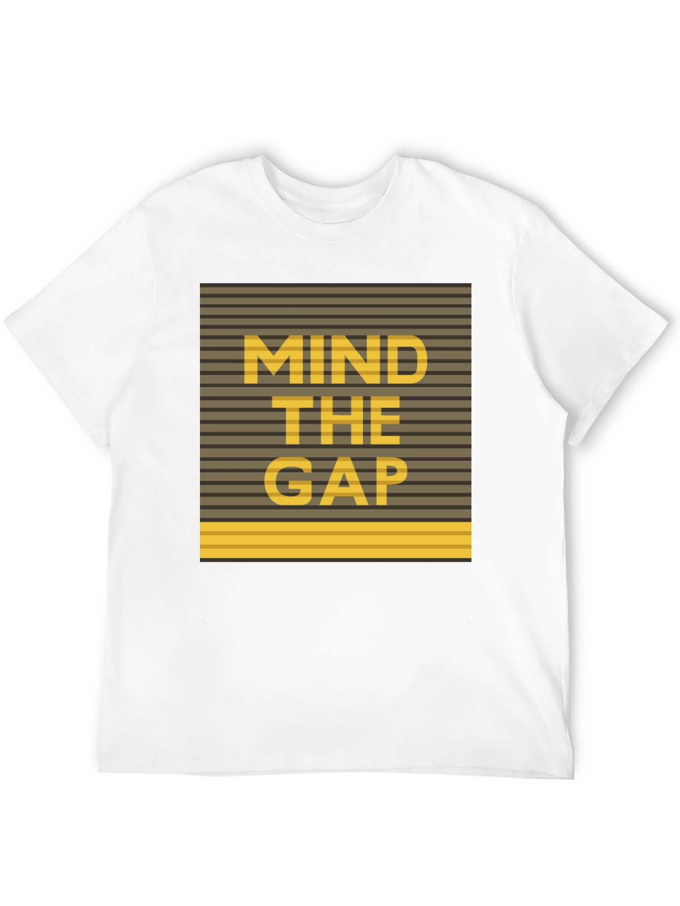 Black Mind The Gap Graphic Tee - Black view 12