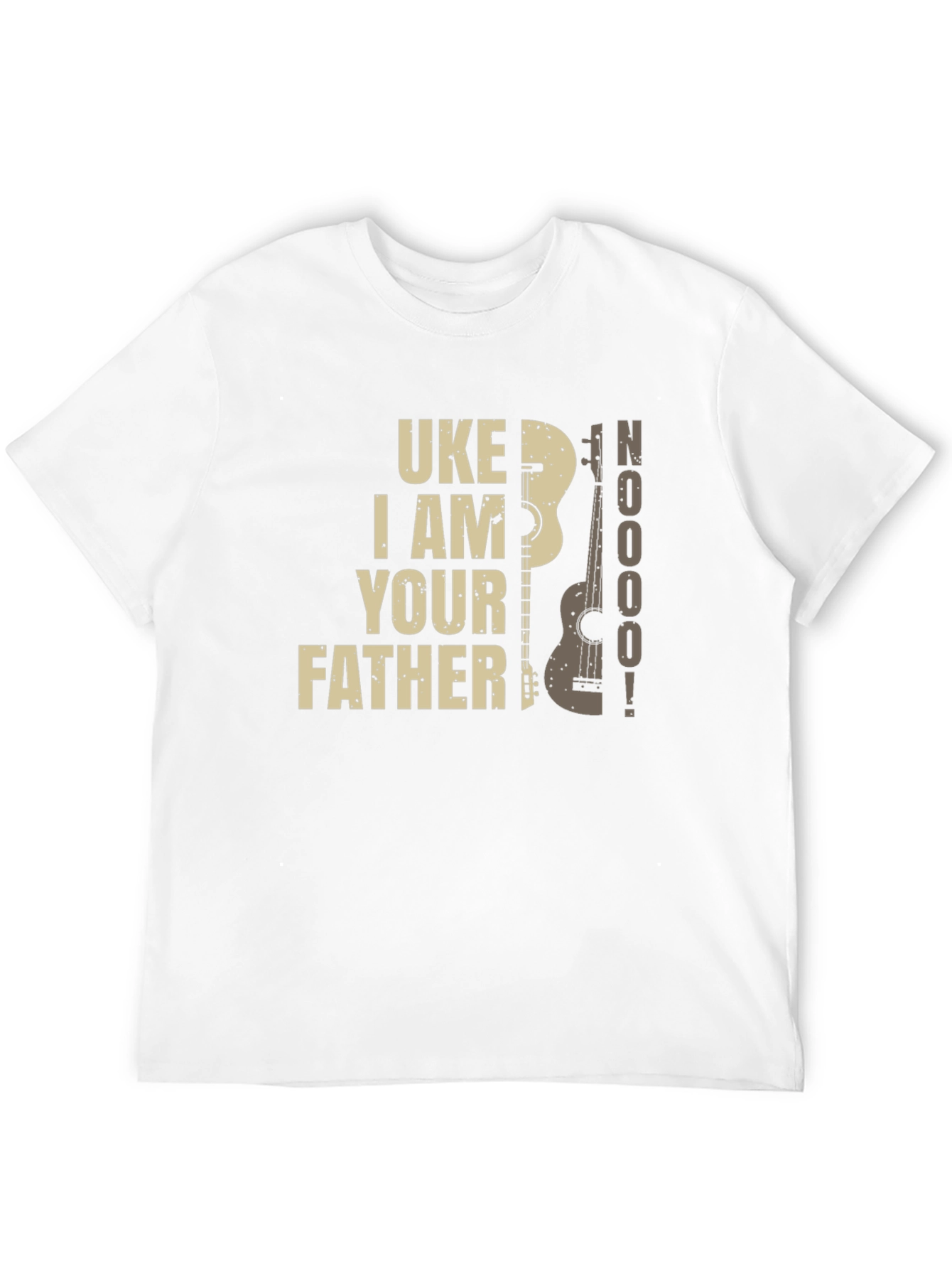 Black Uke I Am Your Father T-Shirt - Black, Novelty Tee view 12