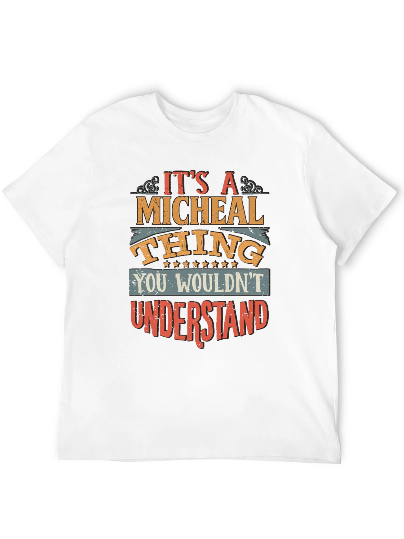 Black It's A Micheal Thing T-Shirt - You Wouldn't Understand view 12
