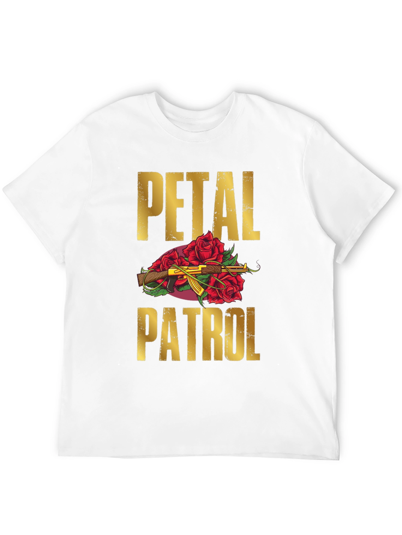 Black Petal Patrol Graphic T-Shirt view 12