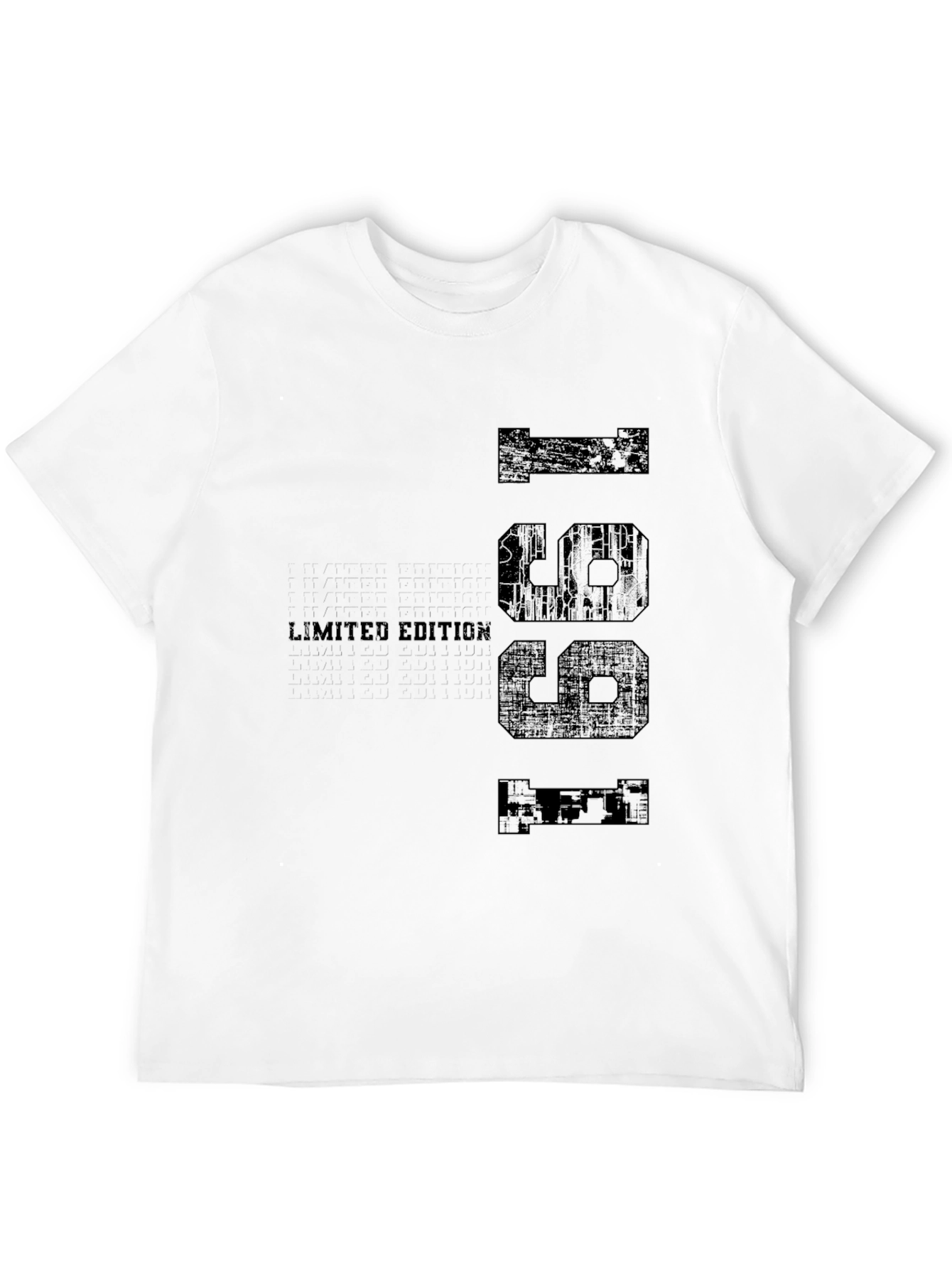 Black Limited Edition 1991 Graphic Tee - Vintage Style view 12