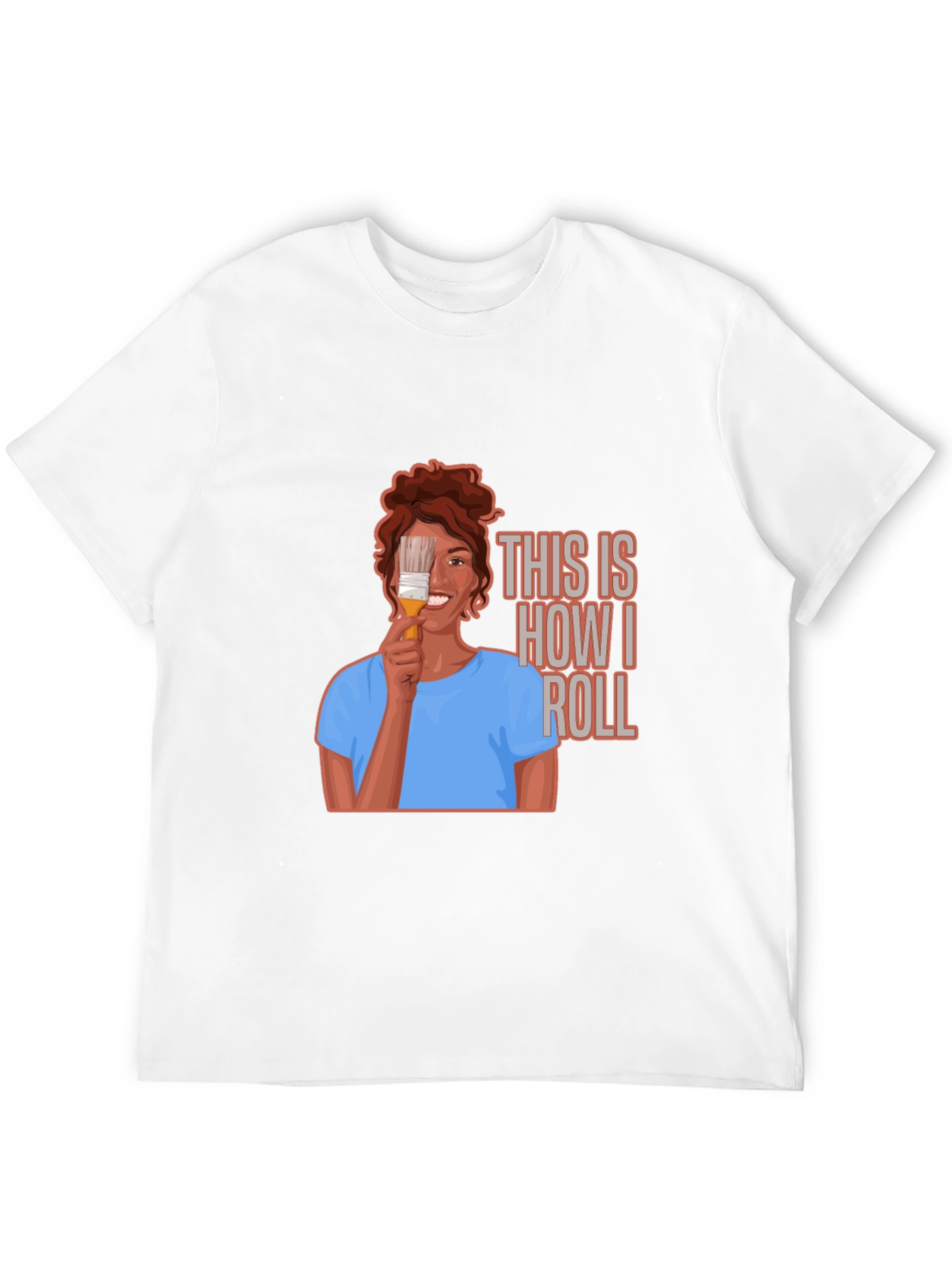 Black Painter T-Shirt - This is How I Roll view 12