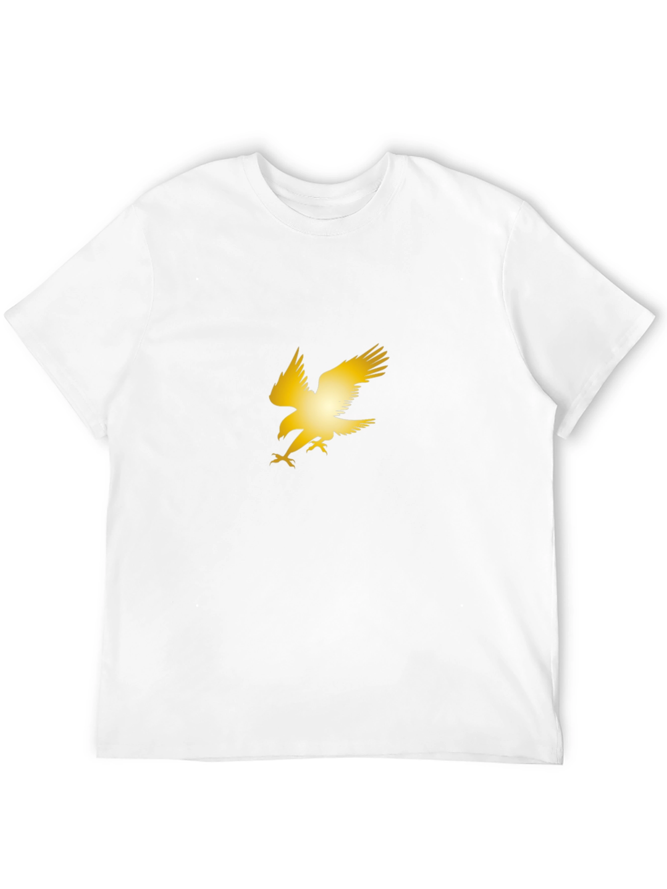 Golden Eagle Graphic Black T-Shirt - 12