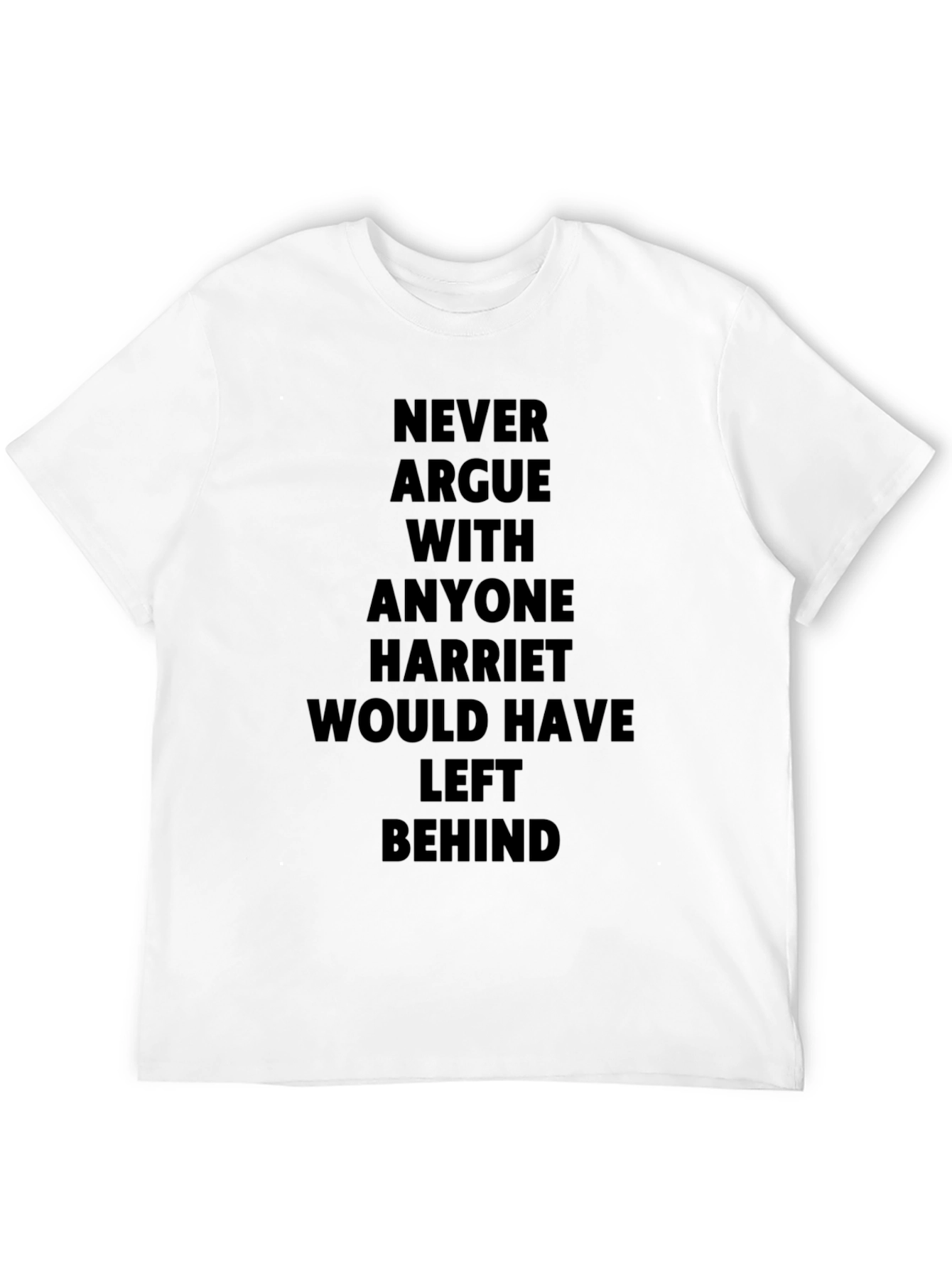 Black Harriet Left Behind Graphic Tee - Black Unisex view 12