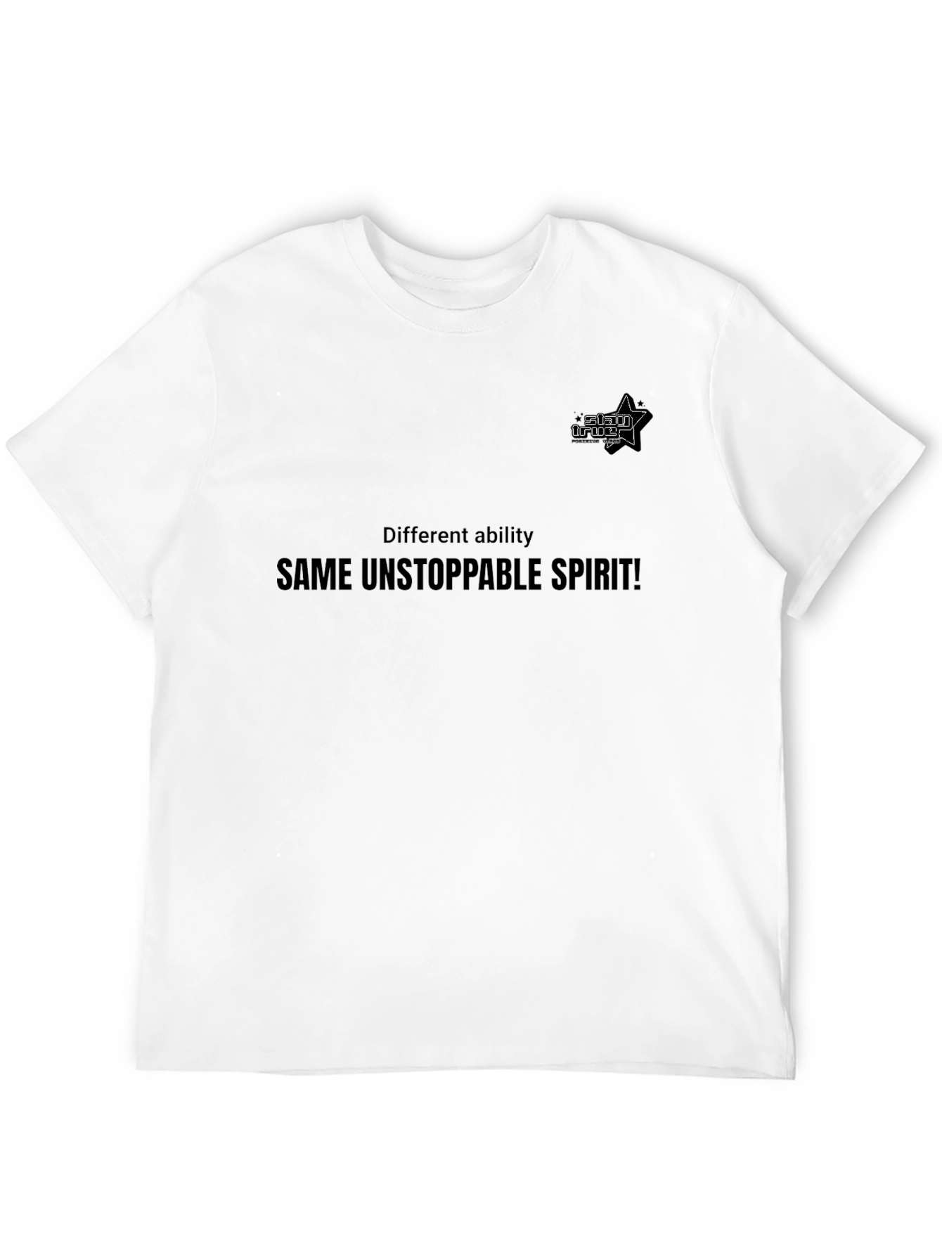 Black Unstoppable Spirit Graphic Tee - Black view 12