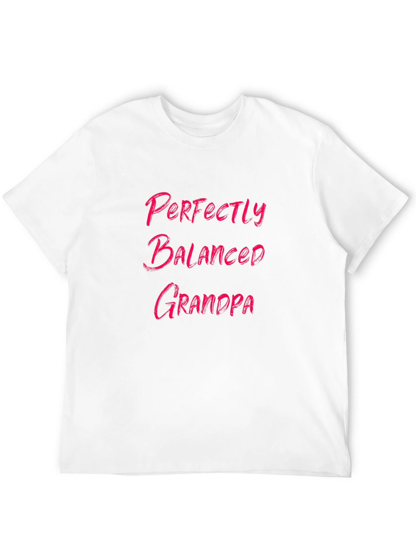 Black Perfectly Balanced Grandpa Black T-Shirt view 12
