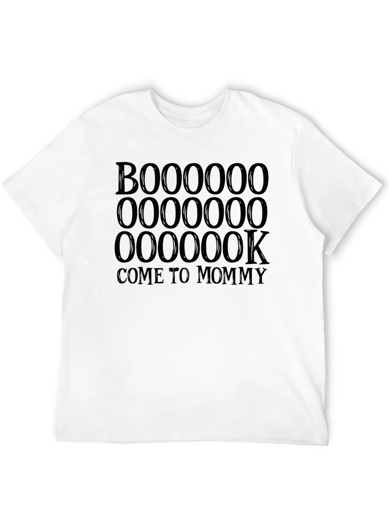 Black Boo Come to Mommy T-Shirt - Halloween view 12