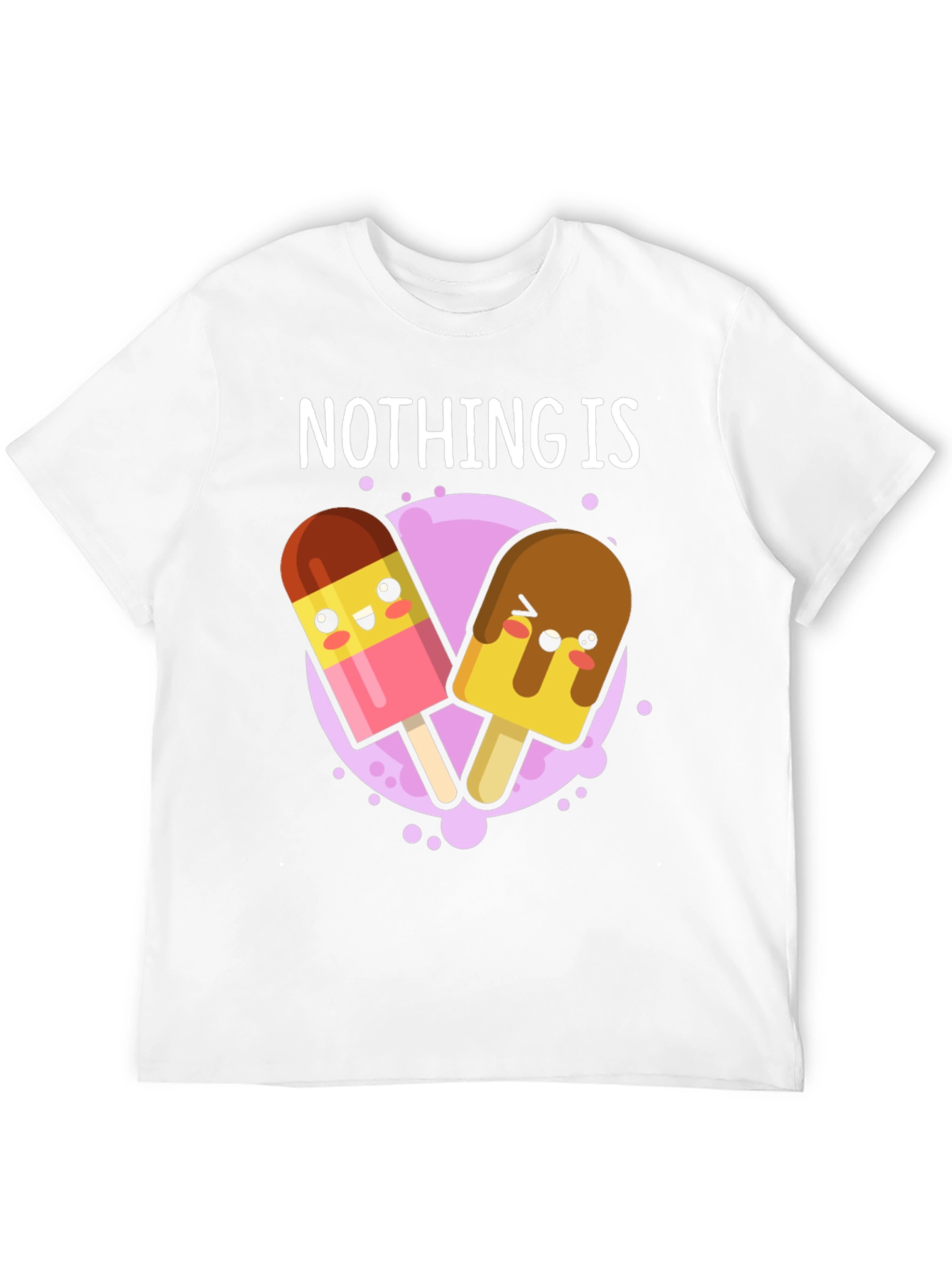 Black Nothing Is Im-popsicle Funny T-Shirt view 12