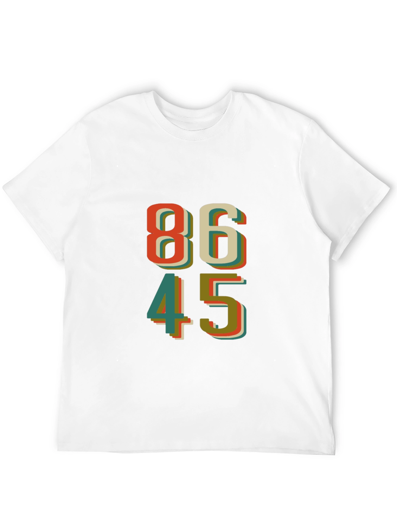Black 86 45 Graphic T-Shirt - Retro Design view 12
