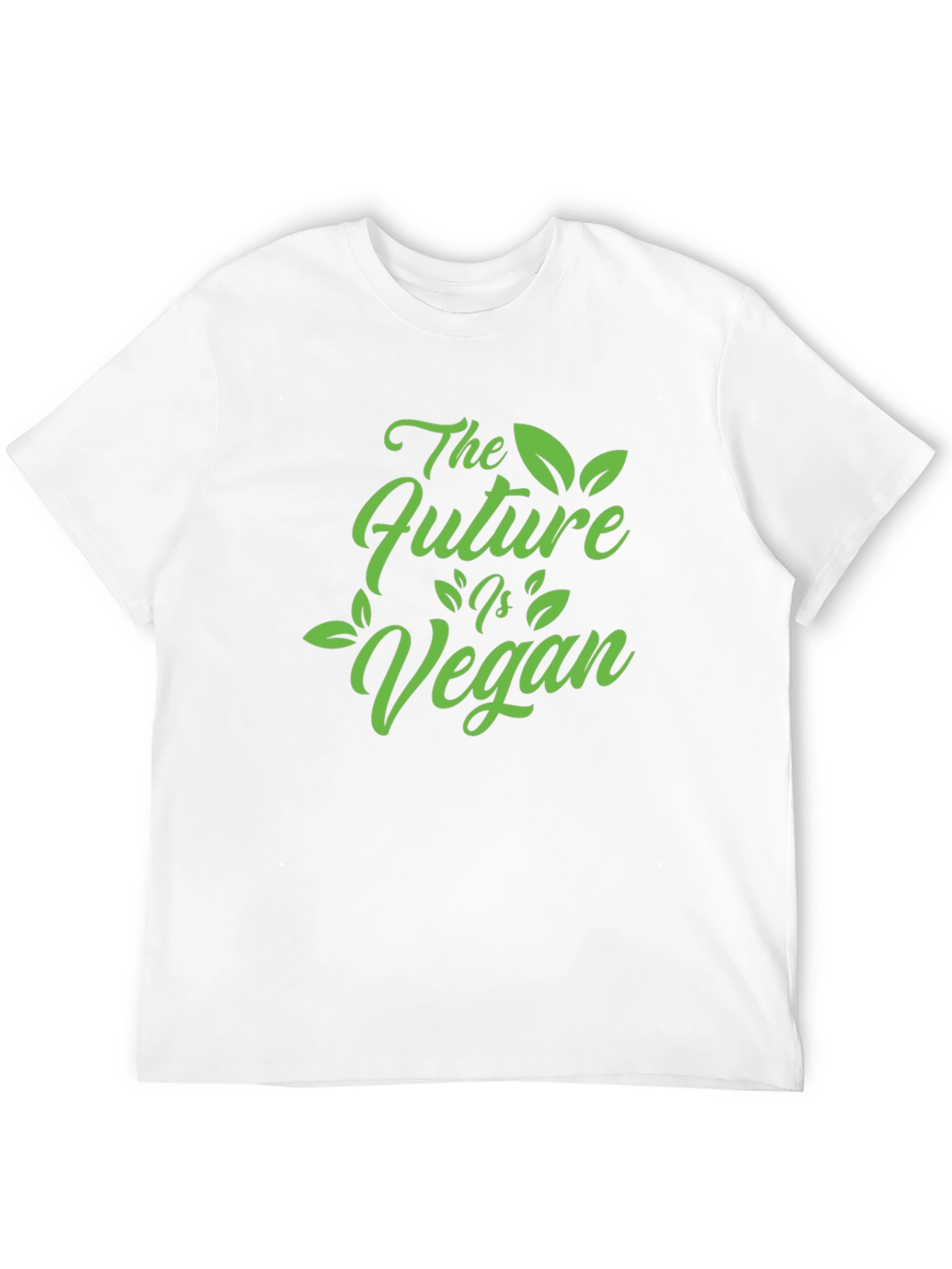 Black The Future Is Vegan Black T-Shirt view 12