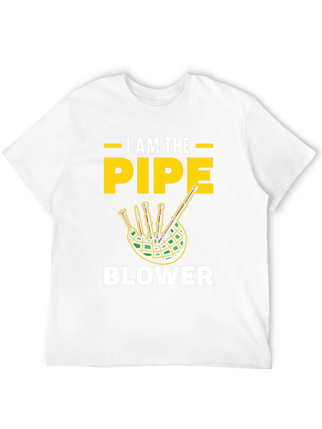 Black I AM THE PIPE BLOWER Graphic T-Shirt view 12