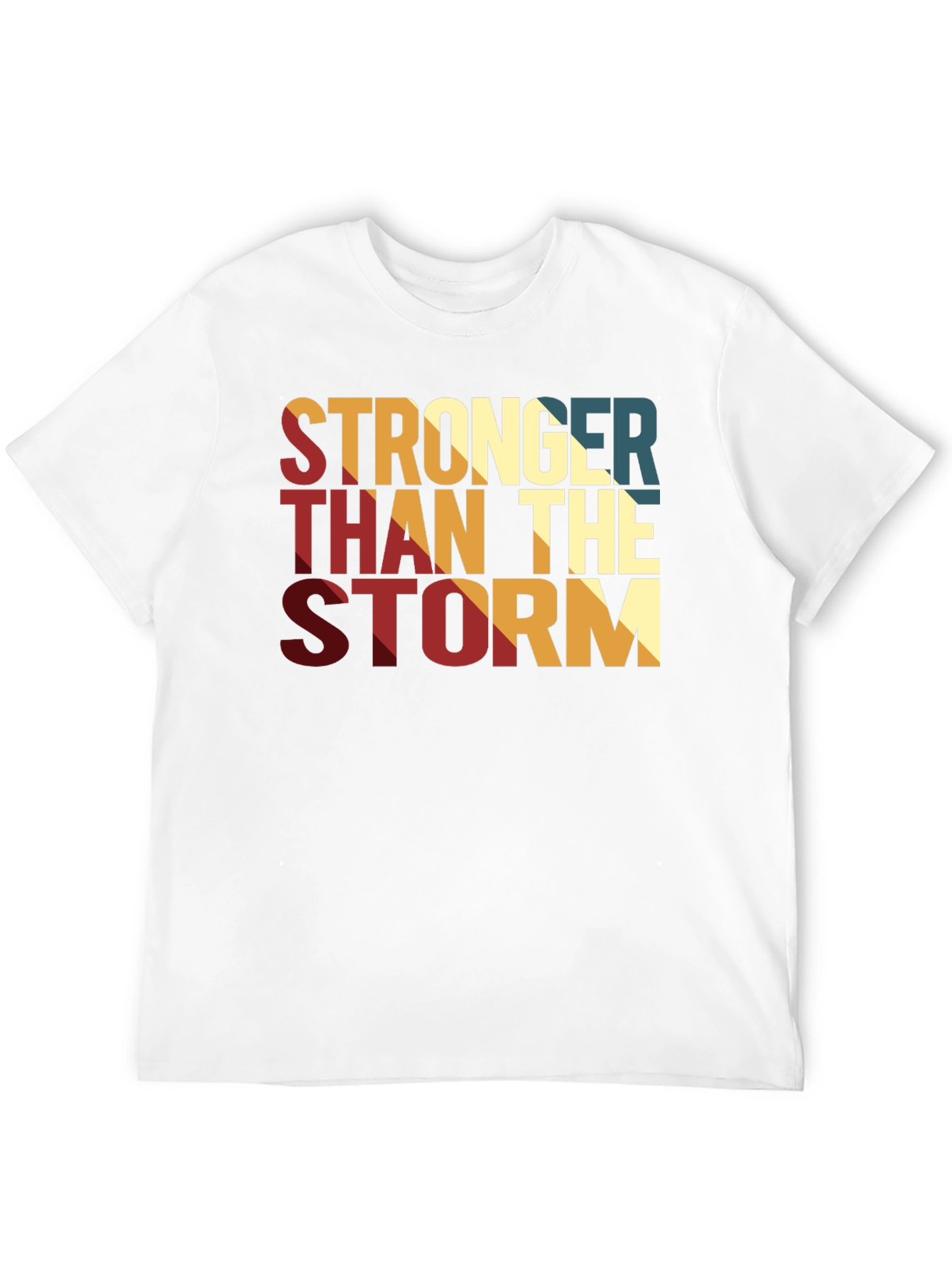 Black Stronger Than The Storm Graphic Print Tee view 12