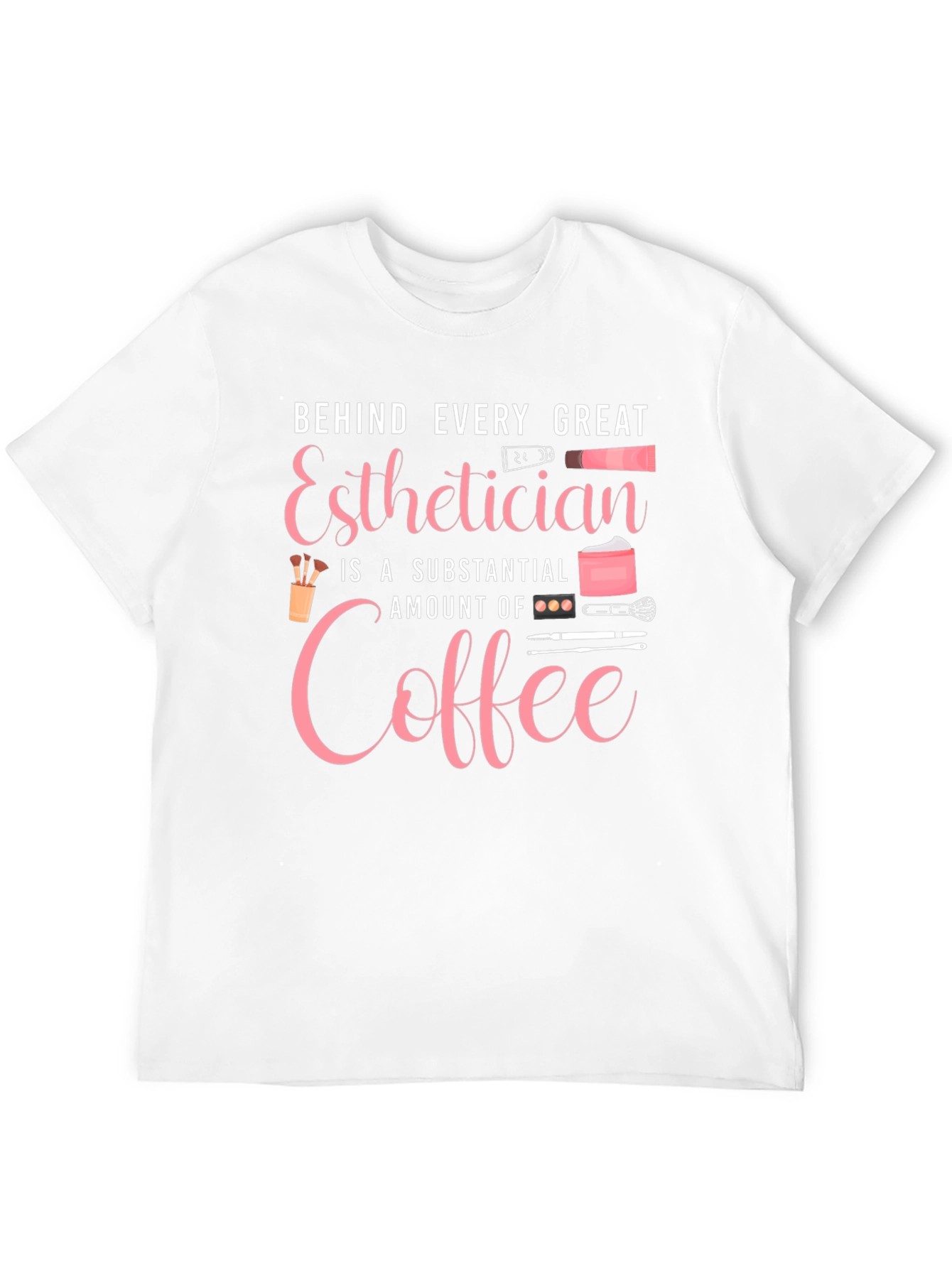 Black Esthetician Coffee T-Shirt - Beauty Pro Tee view 12