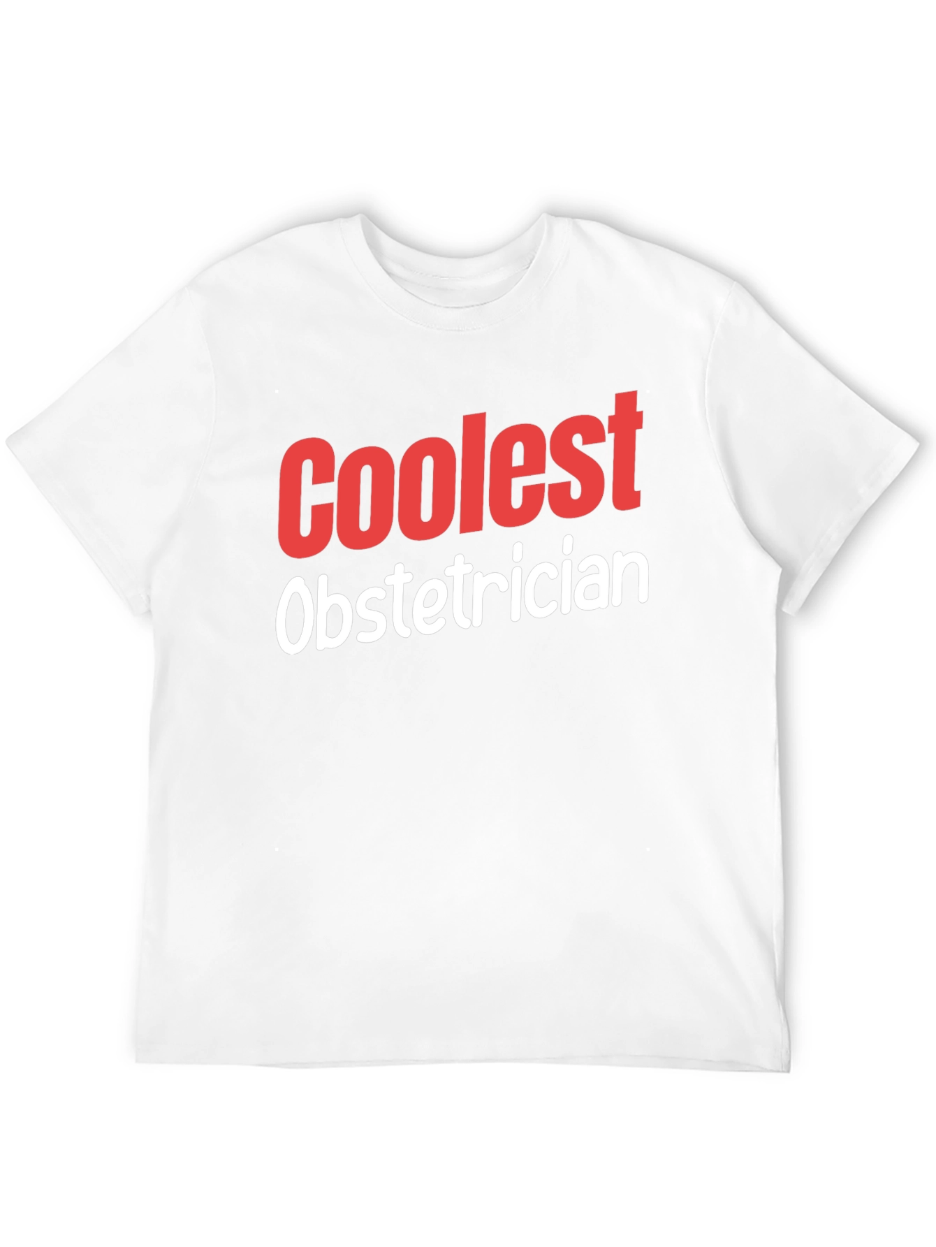 Black Coolest Obstetrician Graphic T-Shirt view 12