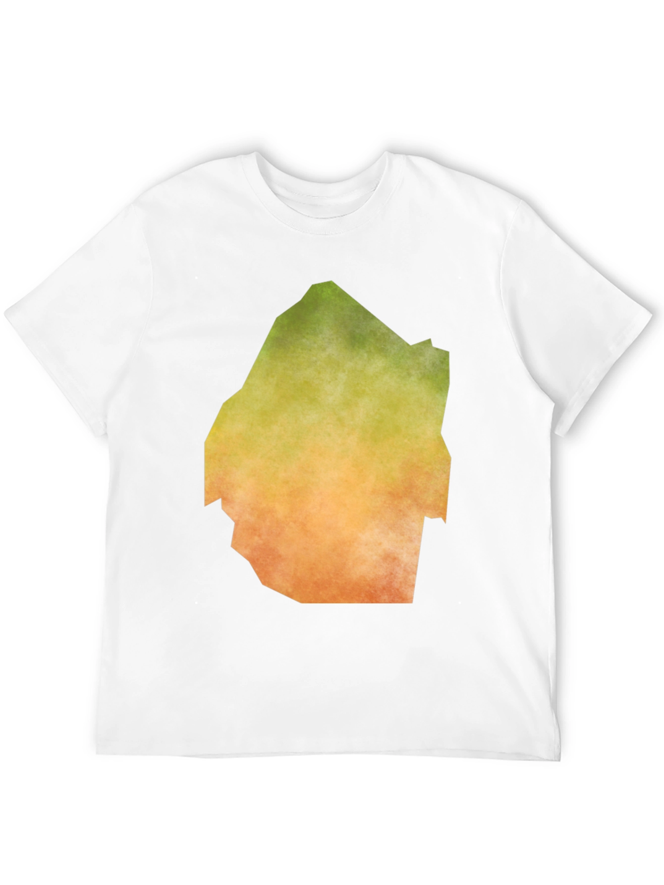 Black Abstract Graphic Tee - Stylish Men's Black T-Shirt view 12