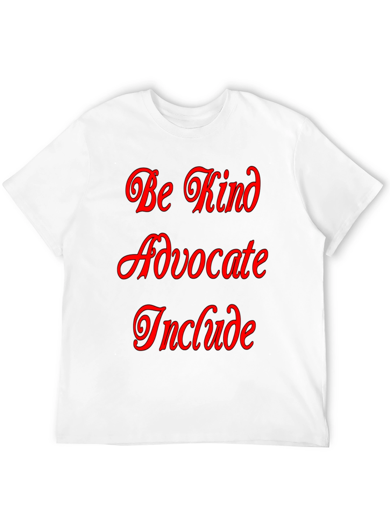 Black Be Kind Advocate Include Graphic Tee view 12