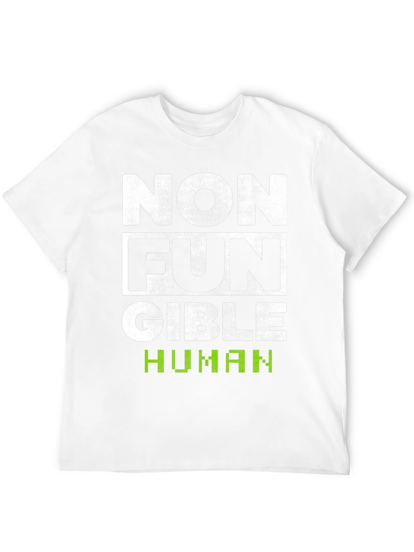Black Non-Fungible Human Funny T-Shirt view 12