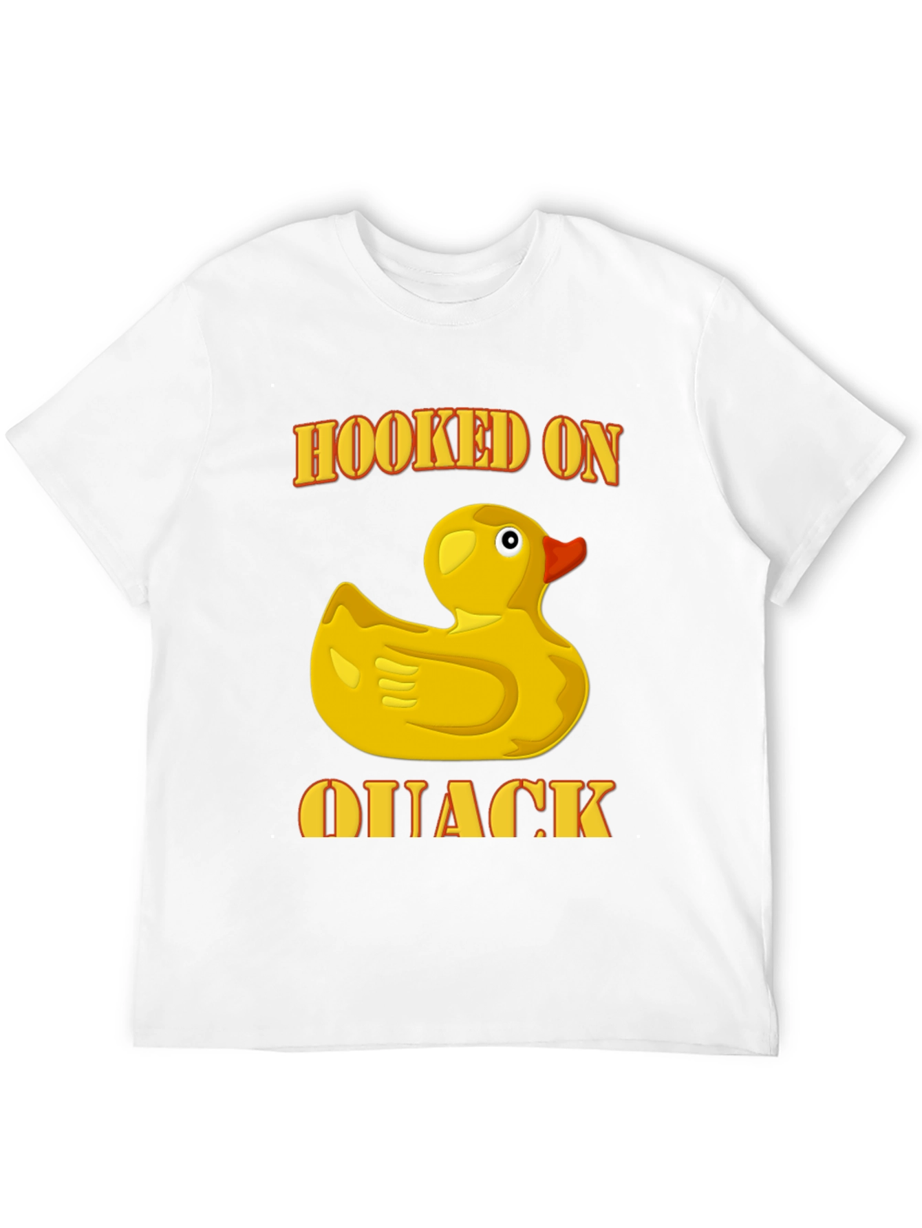 Black Hooked On Quack T-Shirt view 12