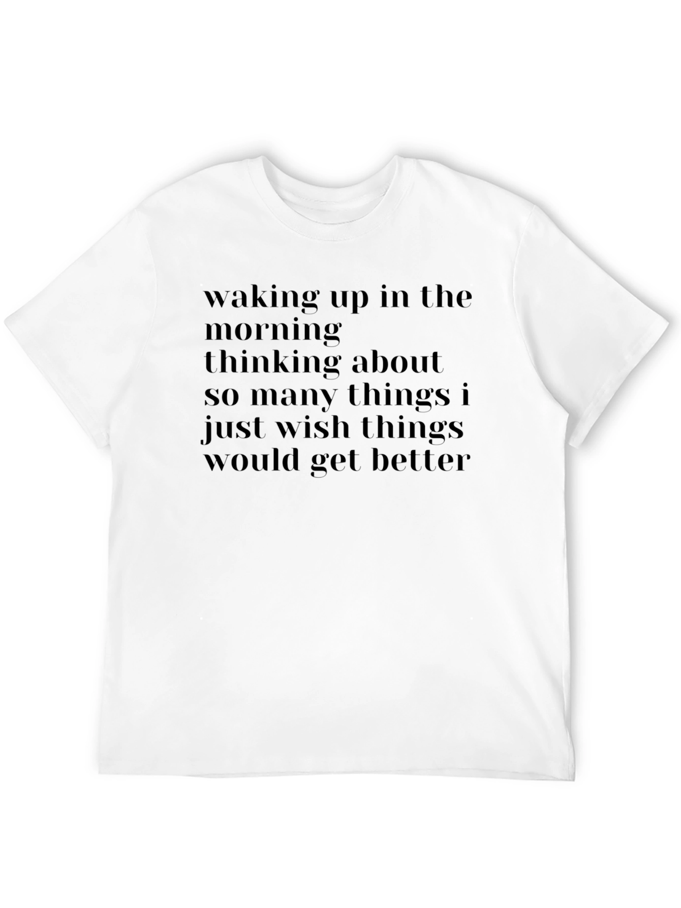 Black Waking Up In The Morning Graphic T-Shirt view 12