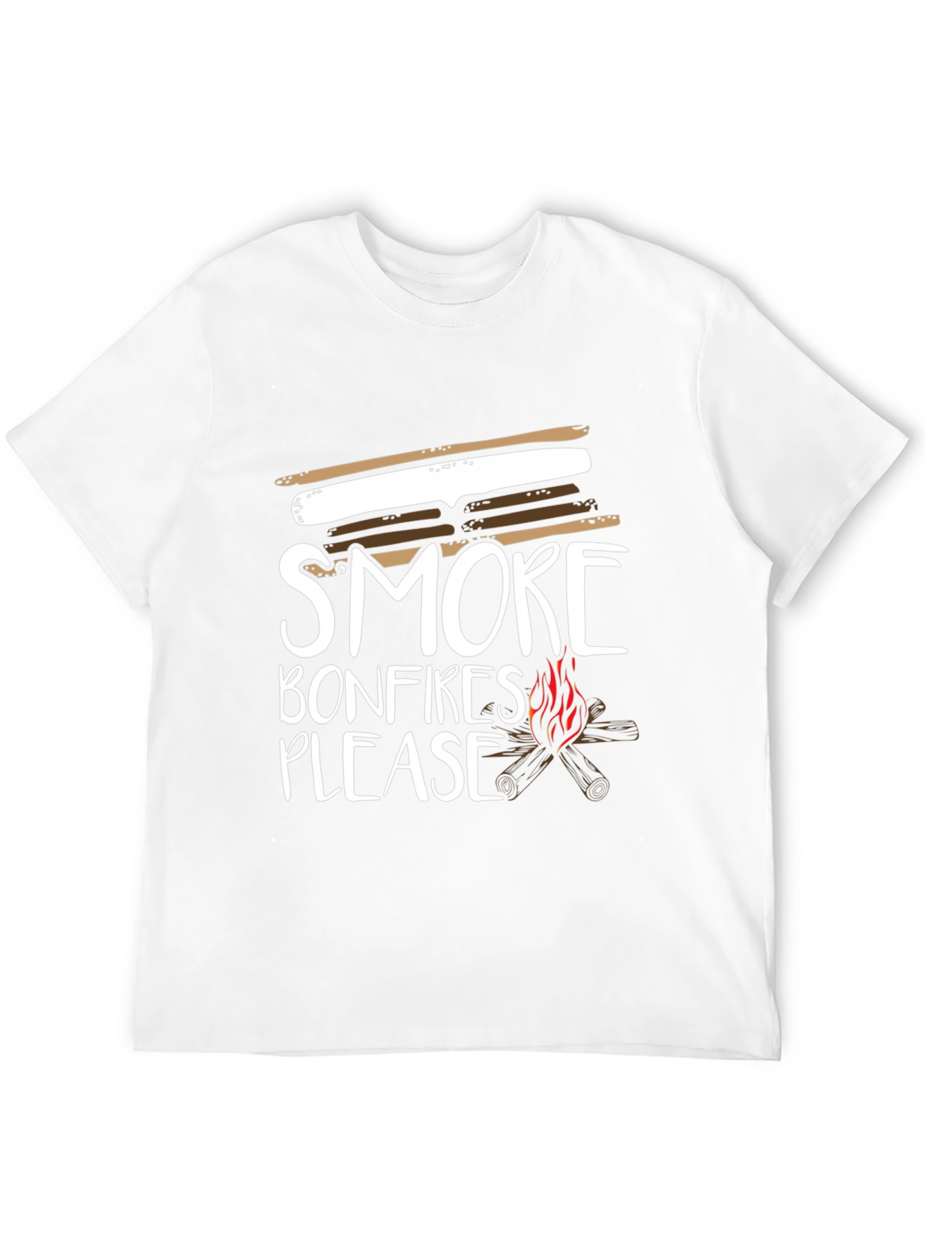 S'more Bonfires Please Graphic T-Shirt - 12