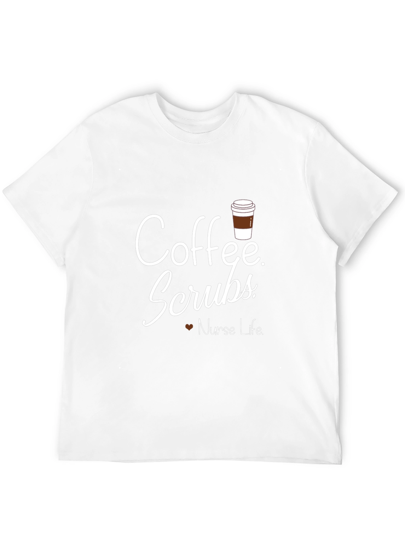 Black Coffee Scrubs Nurse Life T-Shirt view 12