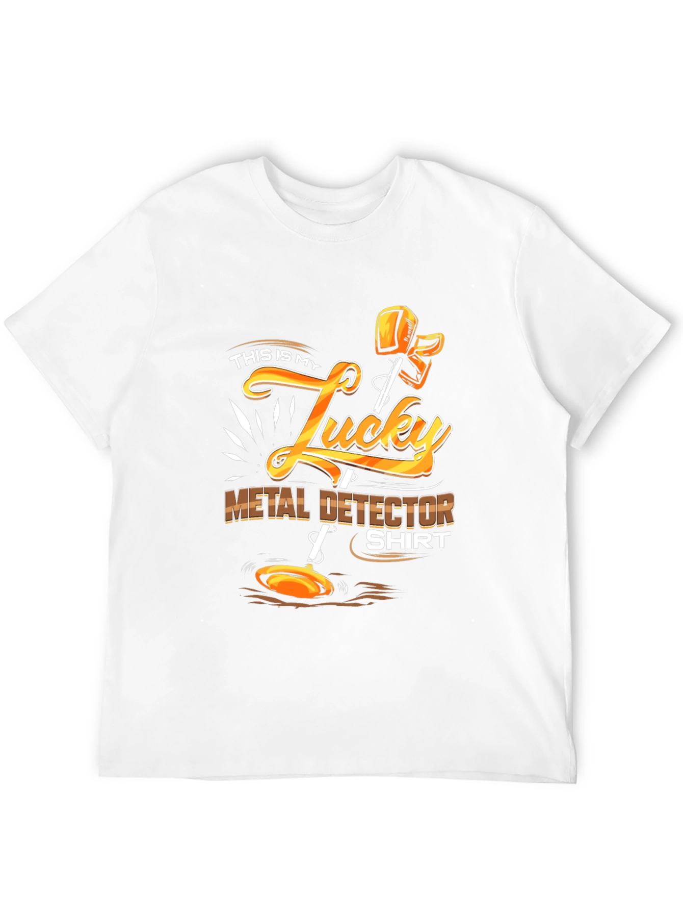 Black Lucky Metal Detector Shirt - Hobby Apparel view 12