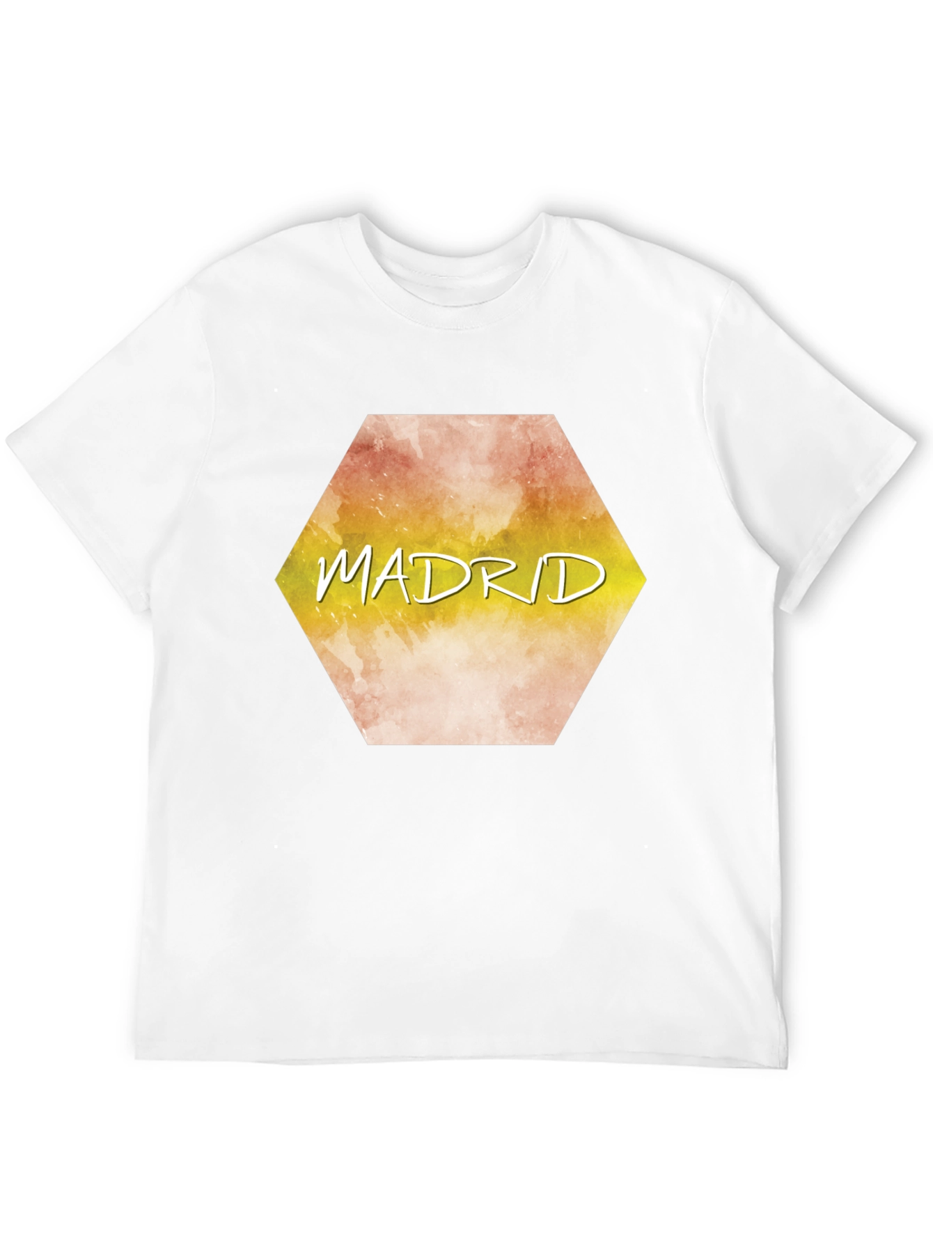 Black Madrid Graphic Tee - Stylish City T-Shirt view 12