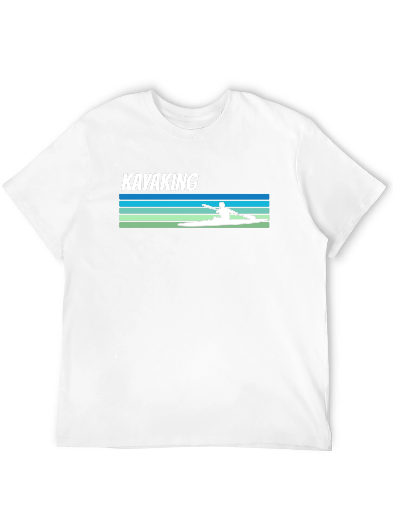 Black Kayaking Graphic Tee - Stylish Adventure Shirt view 12