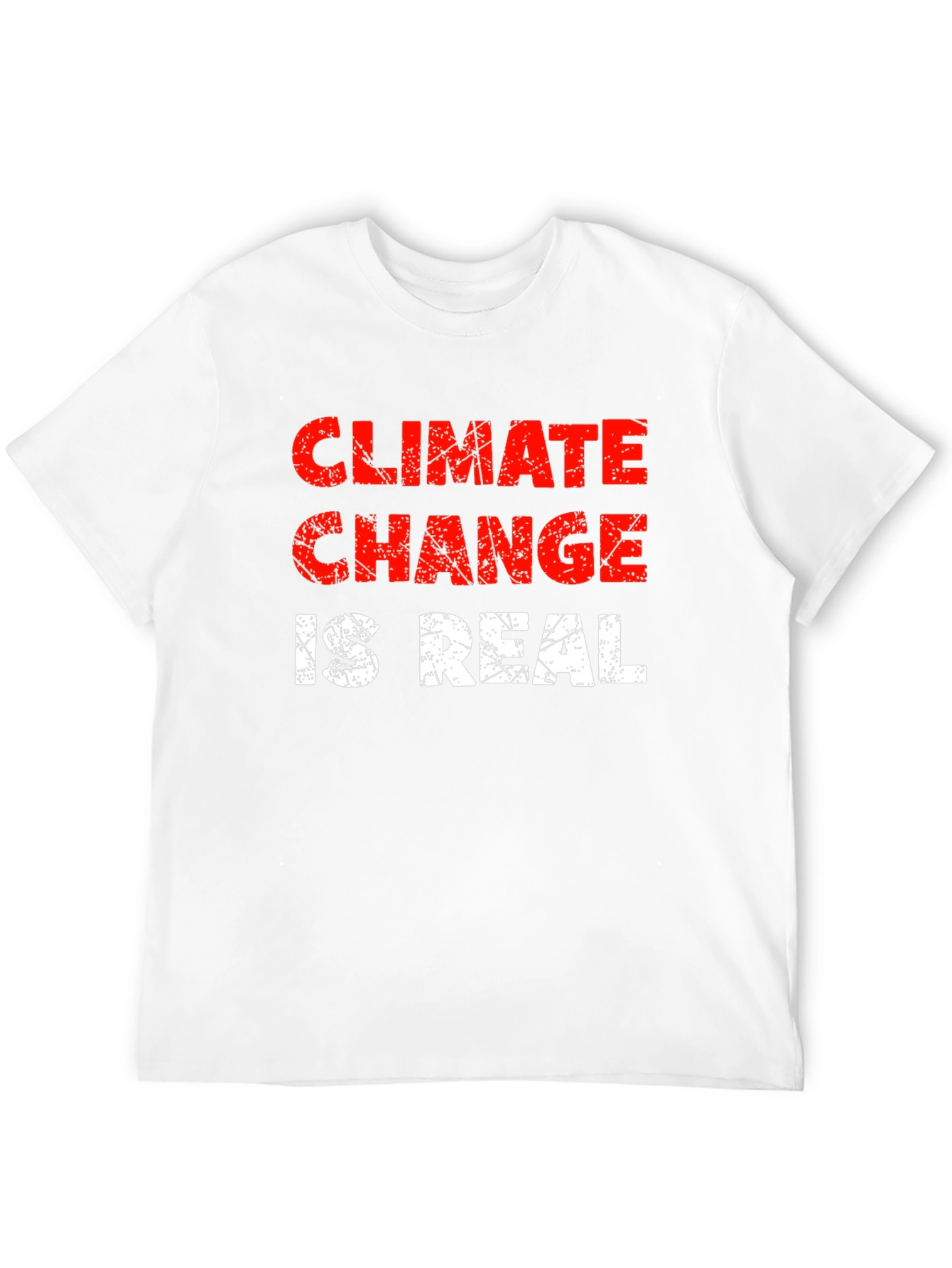 Black Climate Change Is Real Graphic Tee view 12