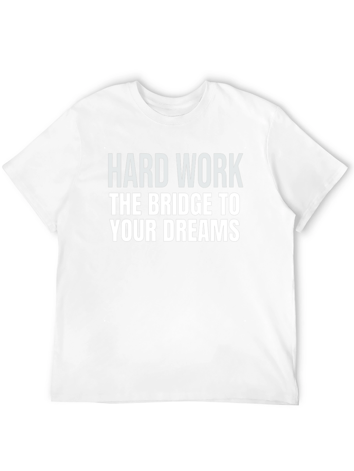 Black Hard Work Dreams Graphic Tee view 12