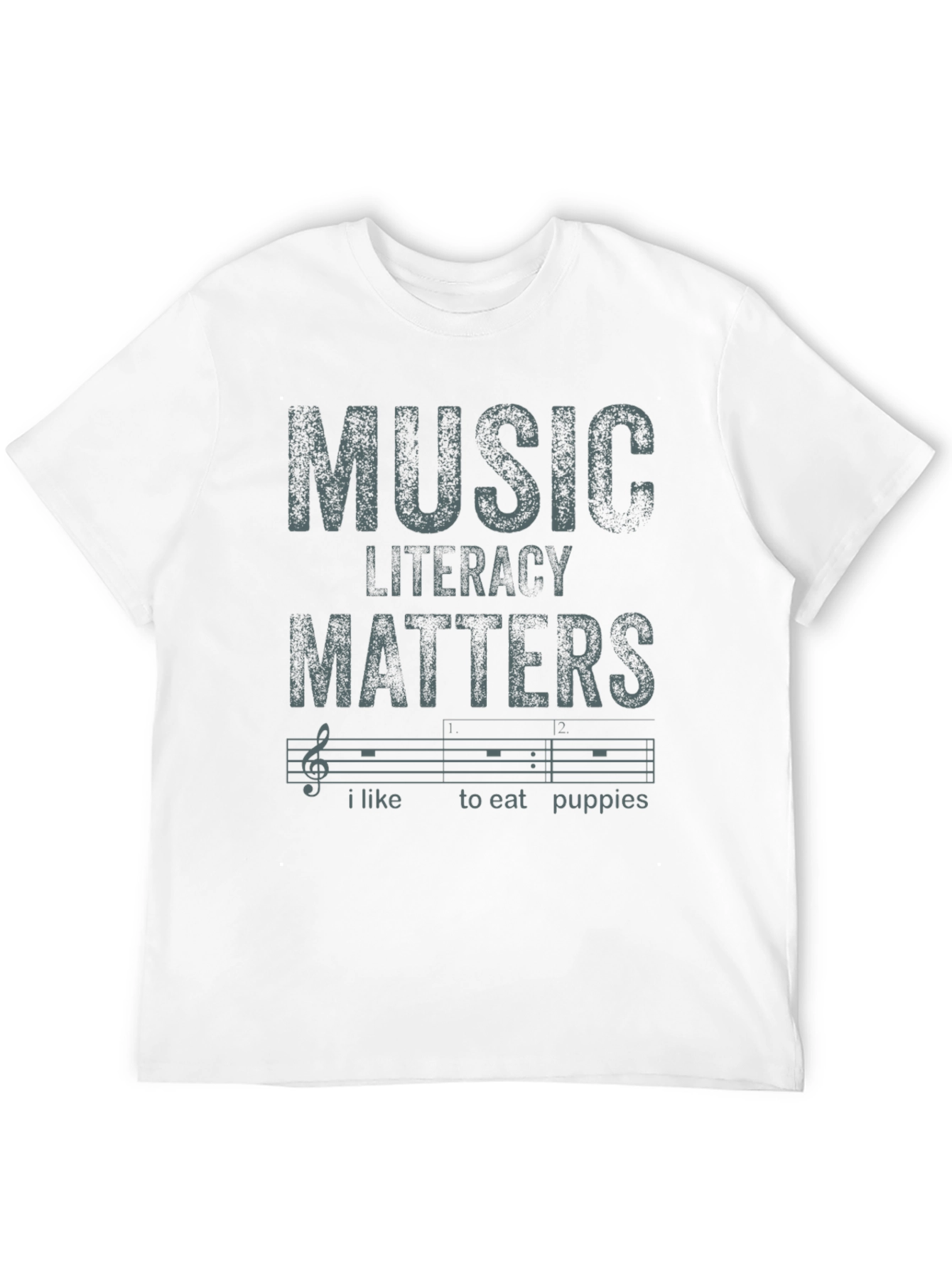 Black Music Literacy Matters T-Shirt view 12