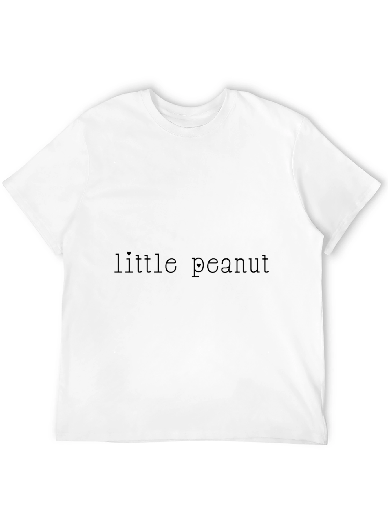 Black Little Peanut Black Cotton Casual T-Shirt view 12