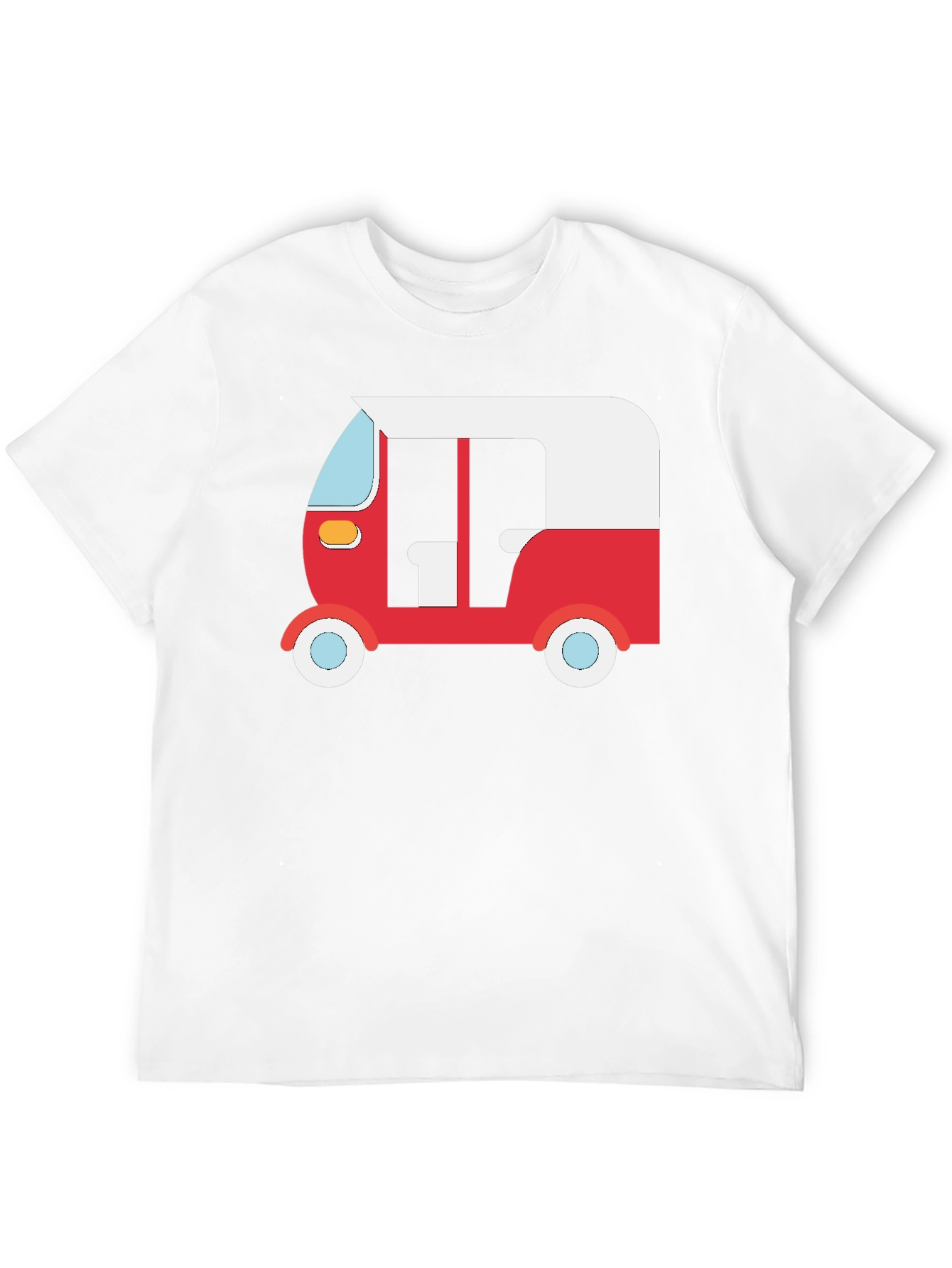 Black Auto Rickshaw Graphic Tee - Black view 12