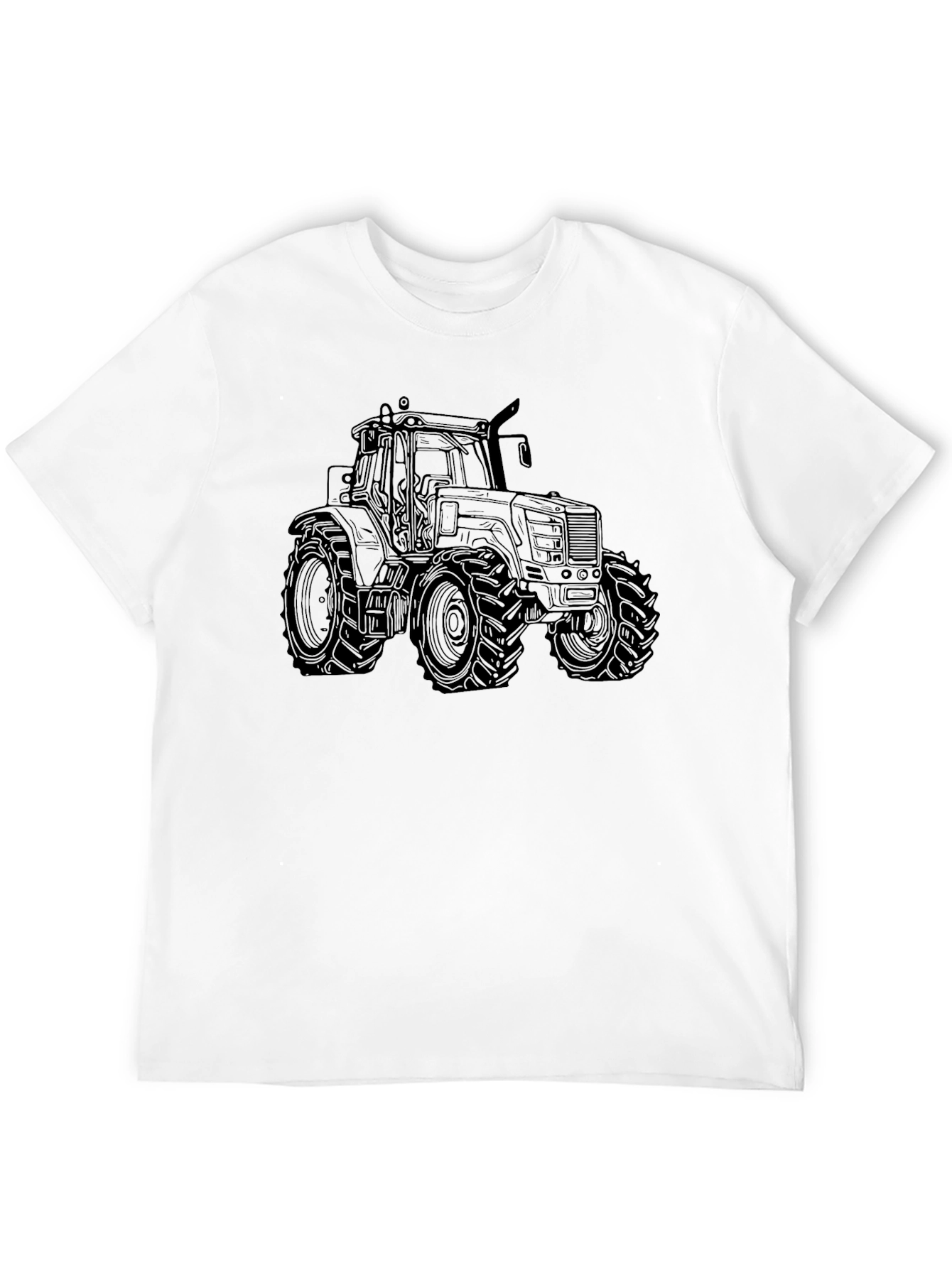 Black Black Tractor Graphic Tee - Farm Life Apparel view 12